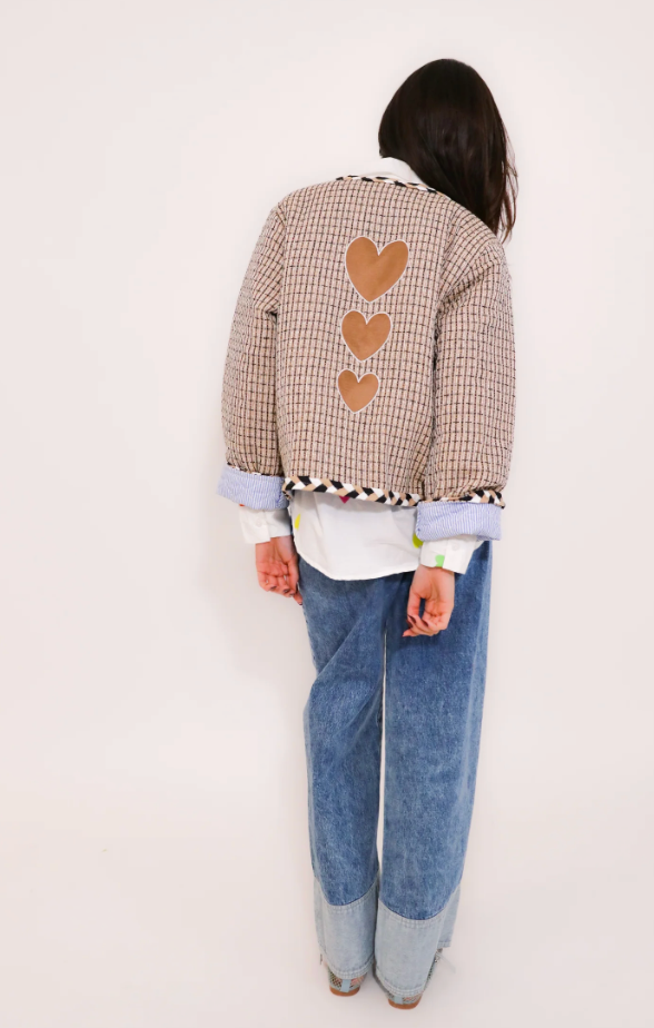 Veste en tweed Heart