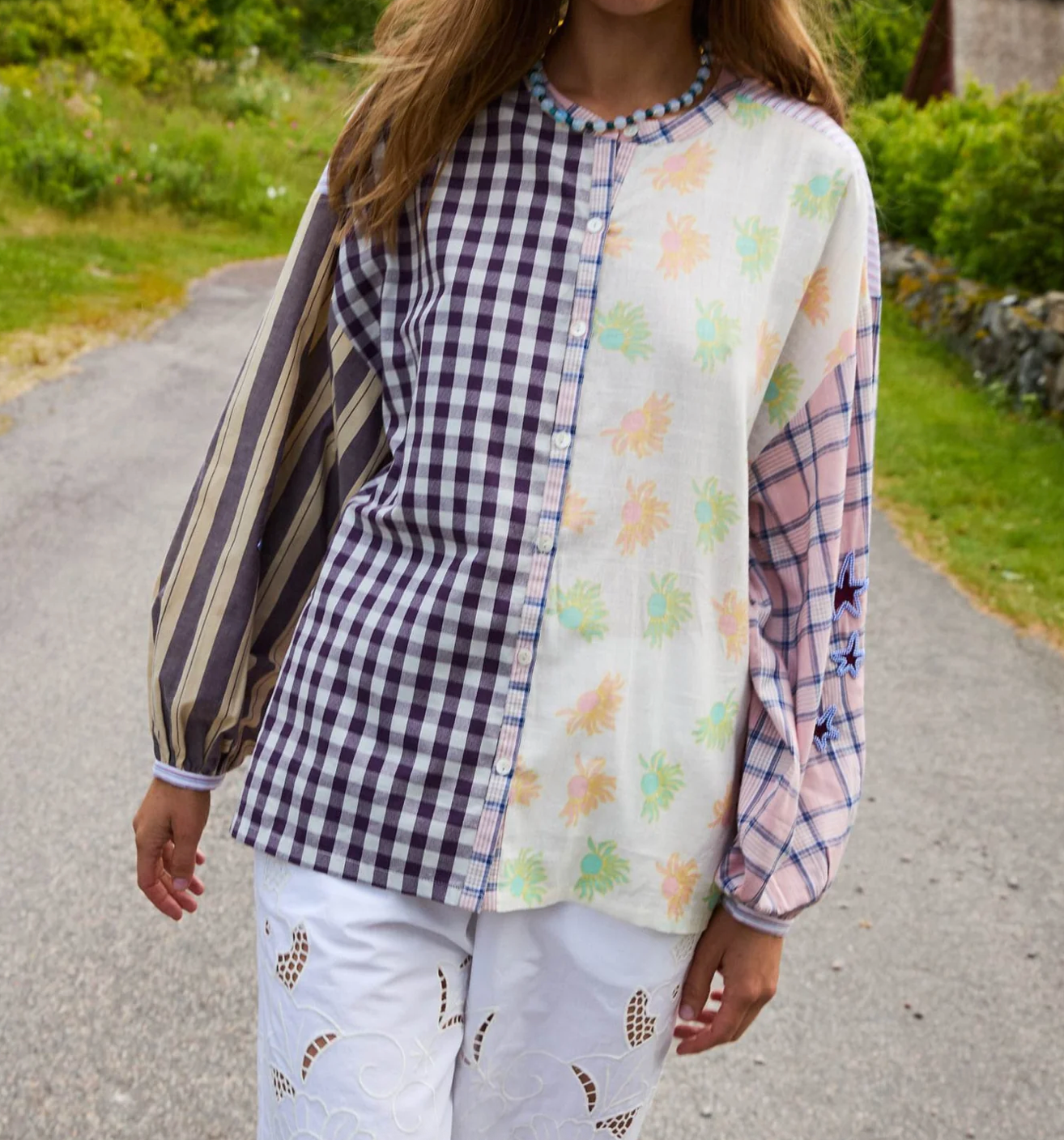 SISSEL EDELBO – Paula shirt purple mix