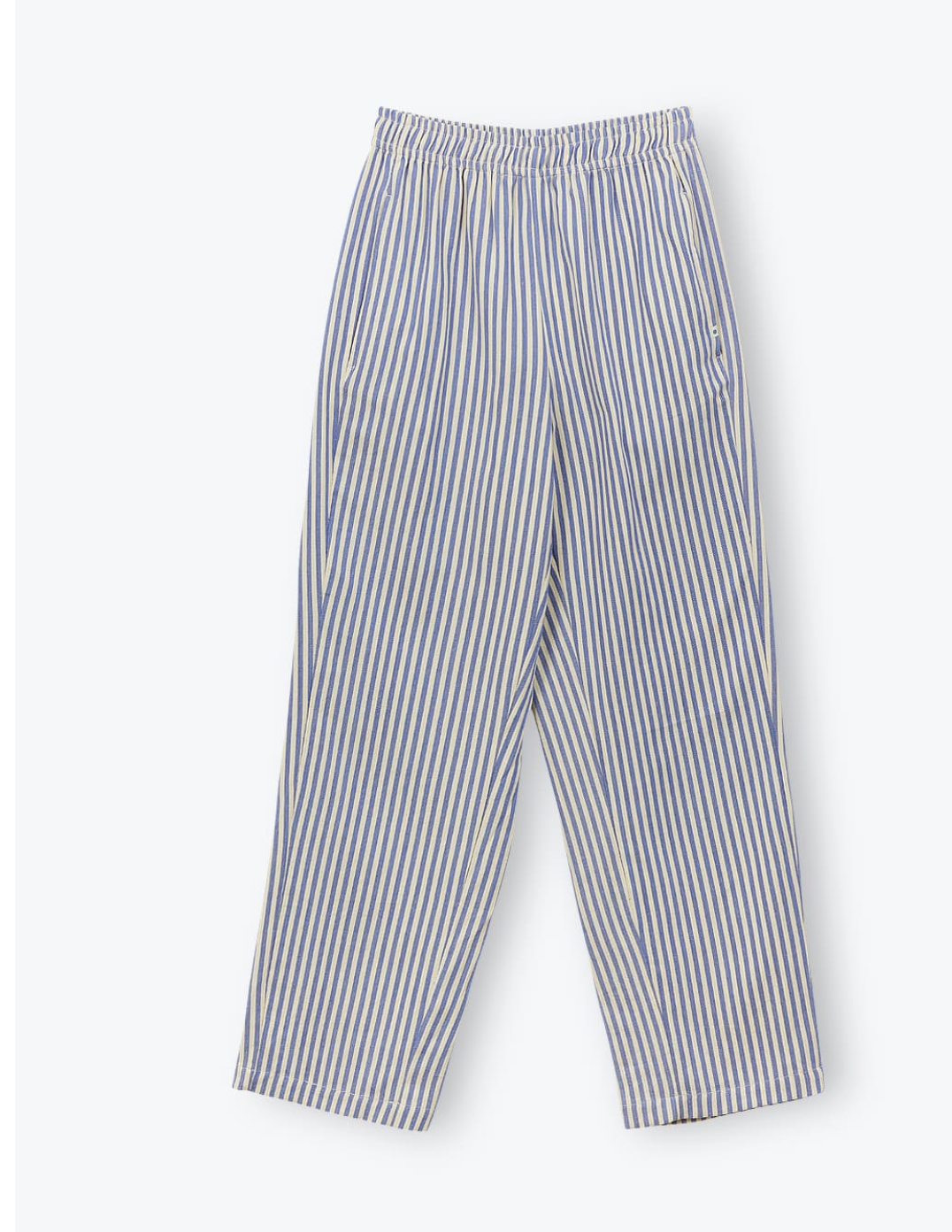 Pantalon rayé cobalt ou marron - Arsène et les pipelettes