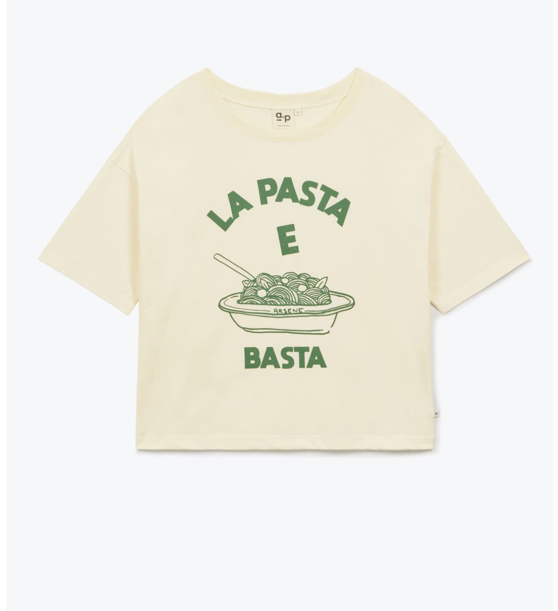 T-shirt Pasta e basta - Arsène et les pipelettes