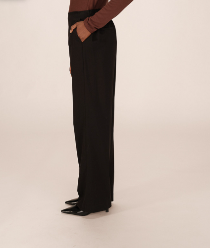 Pantalon Stewart noir Grace and Mila
