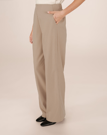 Pantalon Stewart greige Grace & Mila