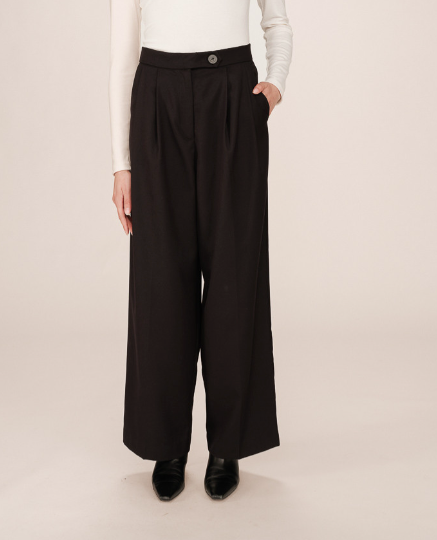 Pantalon Strokes noir Grace & Mila
