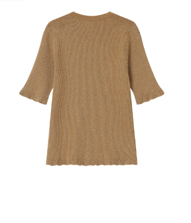 Pull Saturne ocre Grace & Mila