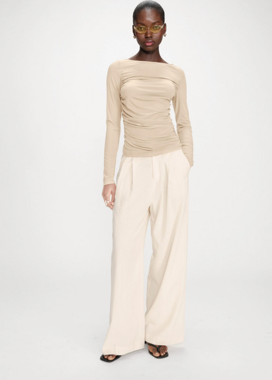 t-shirt Valeda sable et sauge Grace & Mila