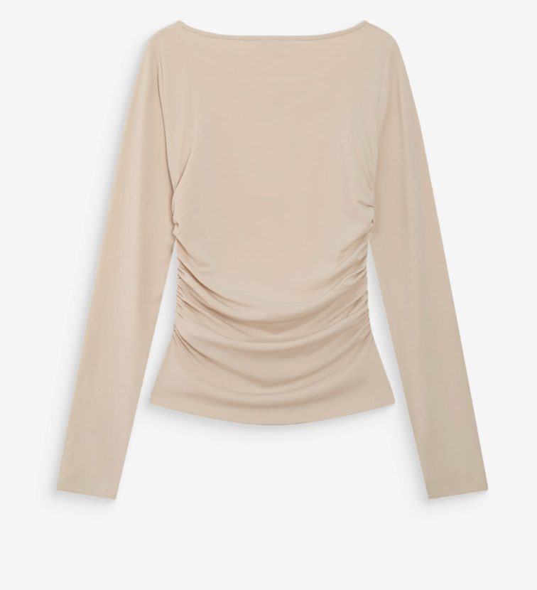 t-shirt Valeda sable et sauge Grace & Mila