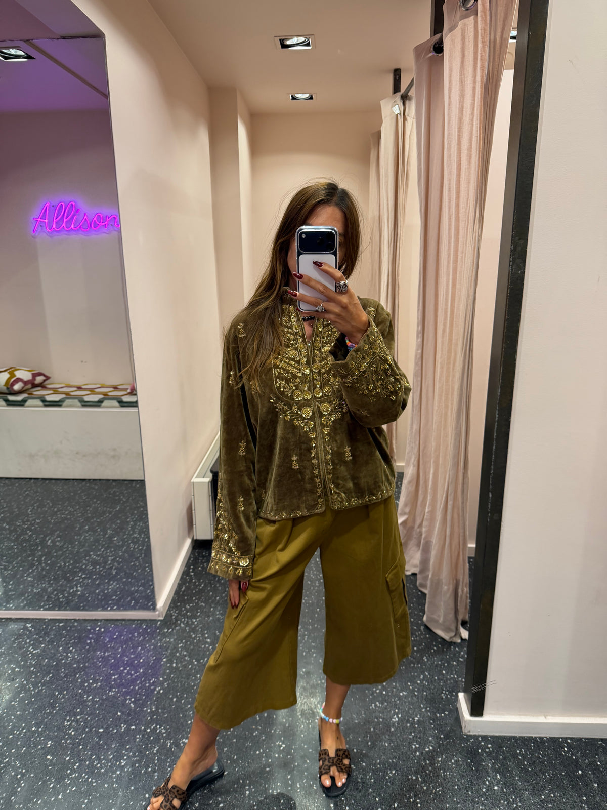 Veste en velours - V De Vinster