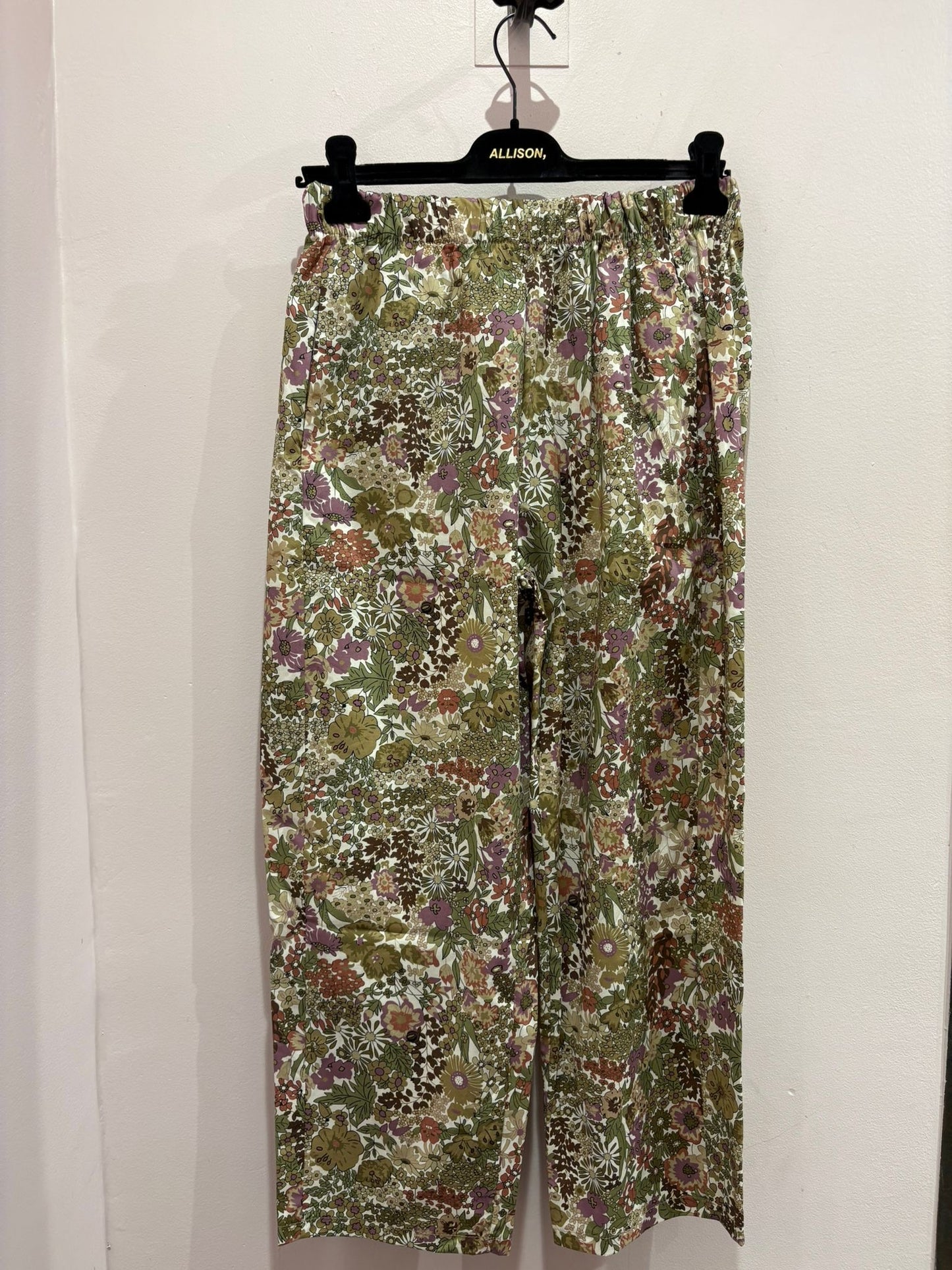 Pantalon imprimé 7/8e Johanna Paris