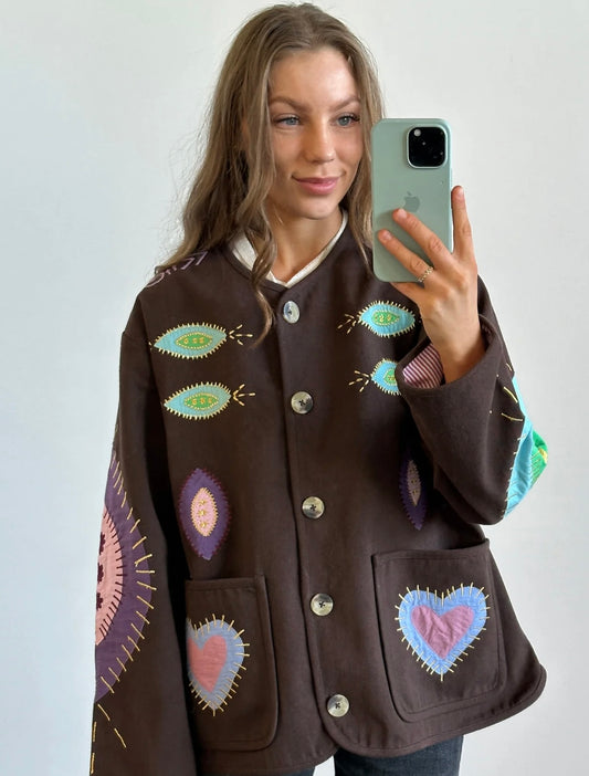 Veste Maggie fudge brown SISSEL EDELBO