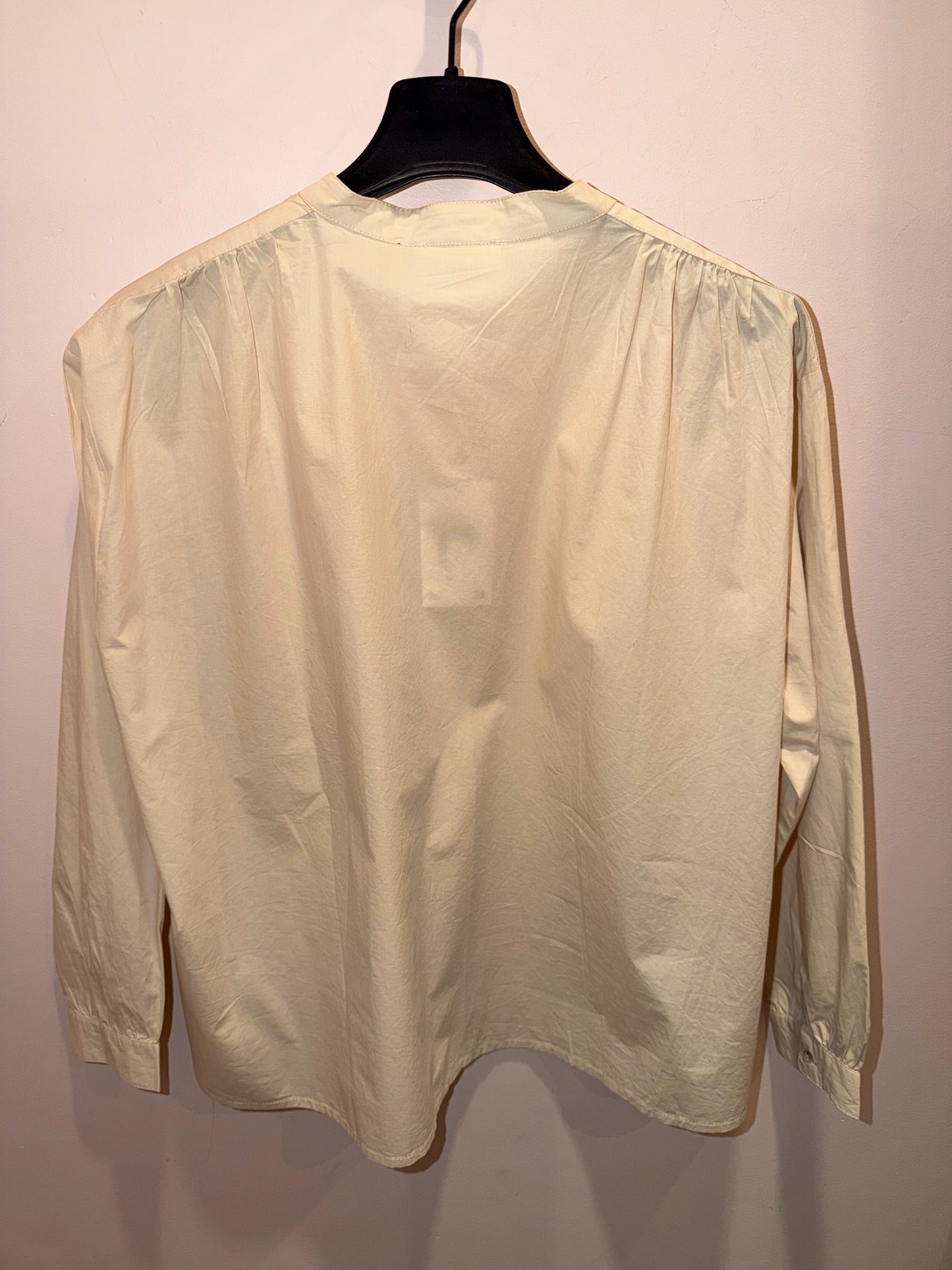 SACRÉ COEUR - Chemise brodée écrue