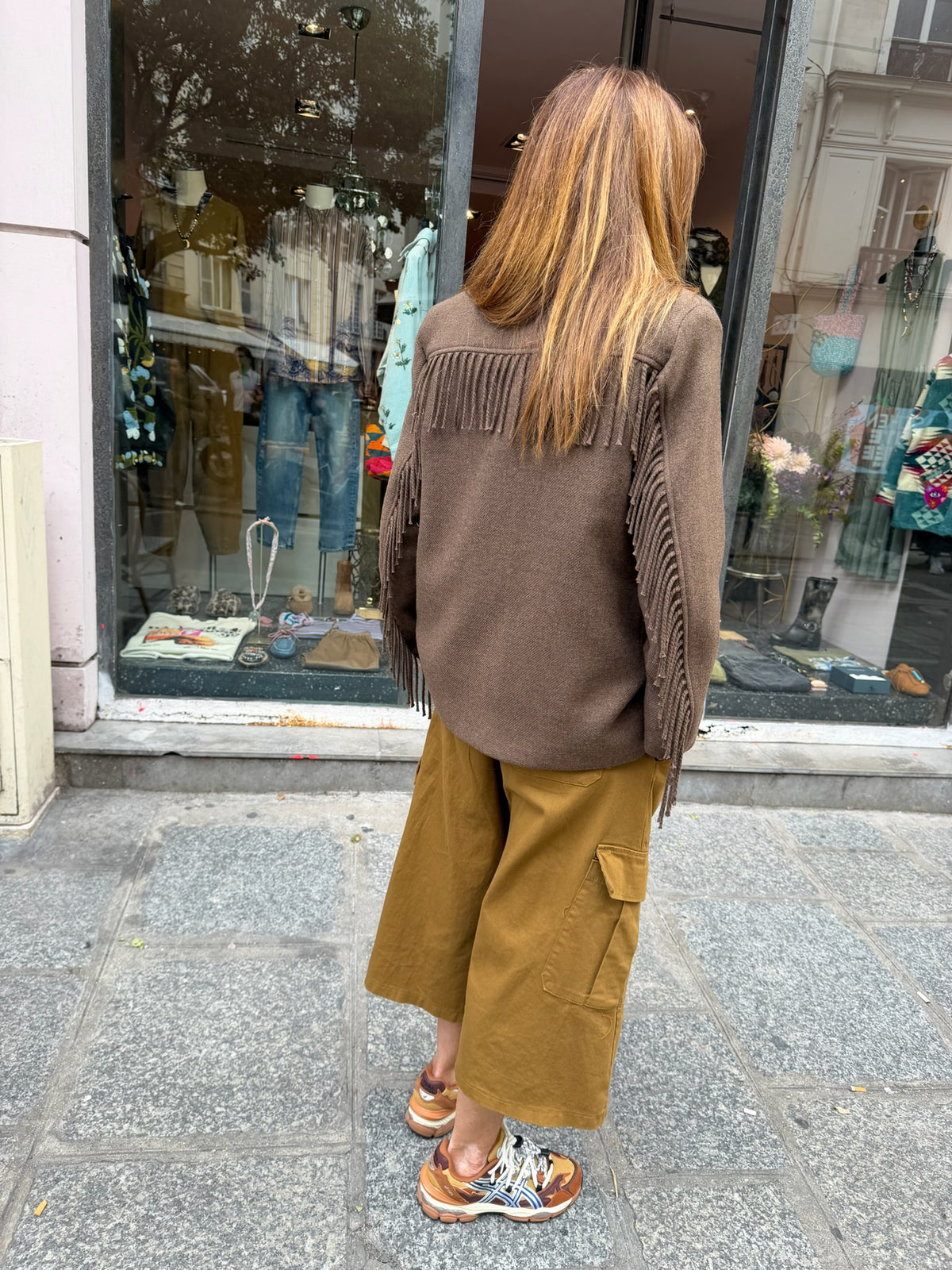 DIEGA - Veste à franges Vozo