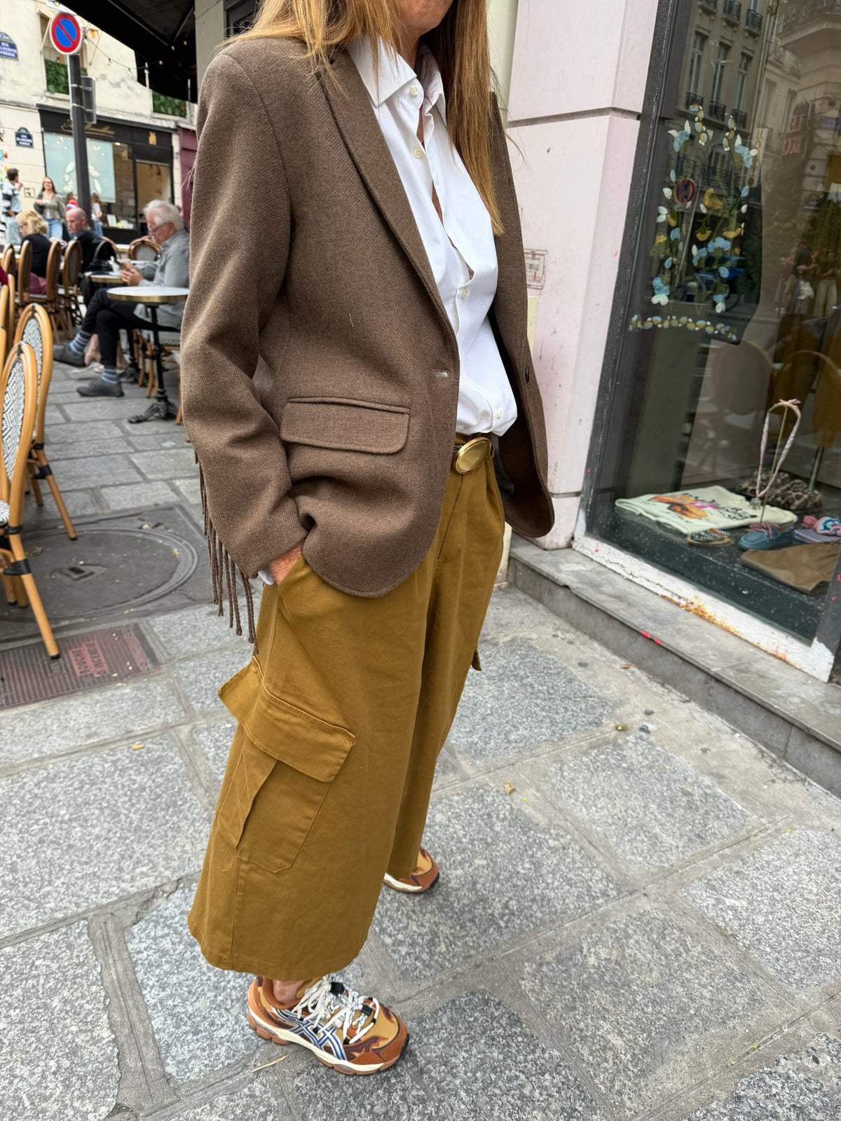 DIEGA - Veste à franges Vozo