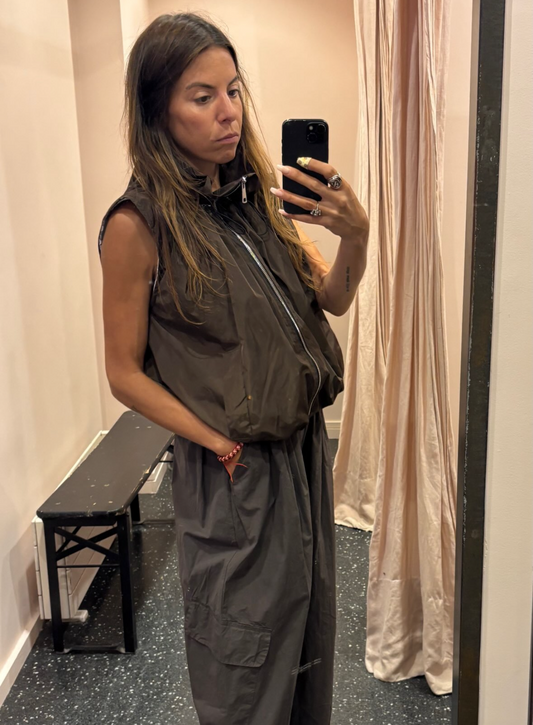 Gilet sans manches matelassé