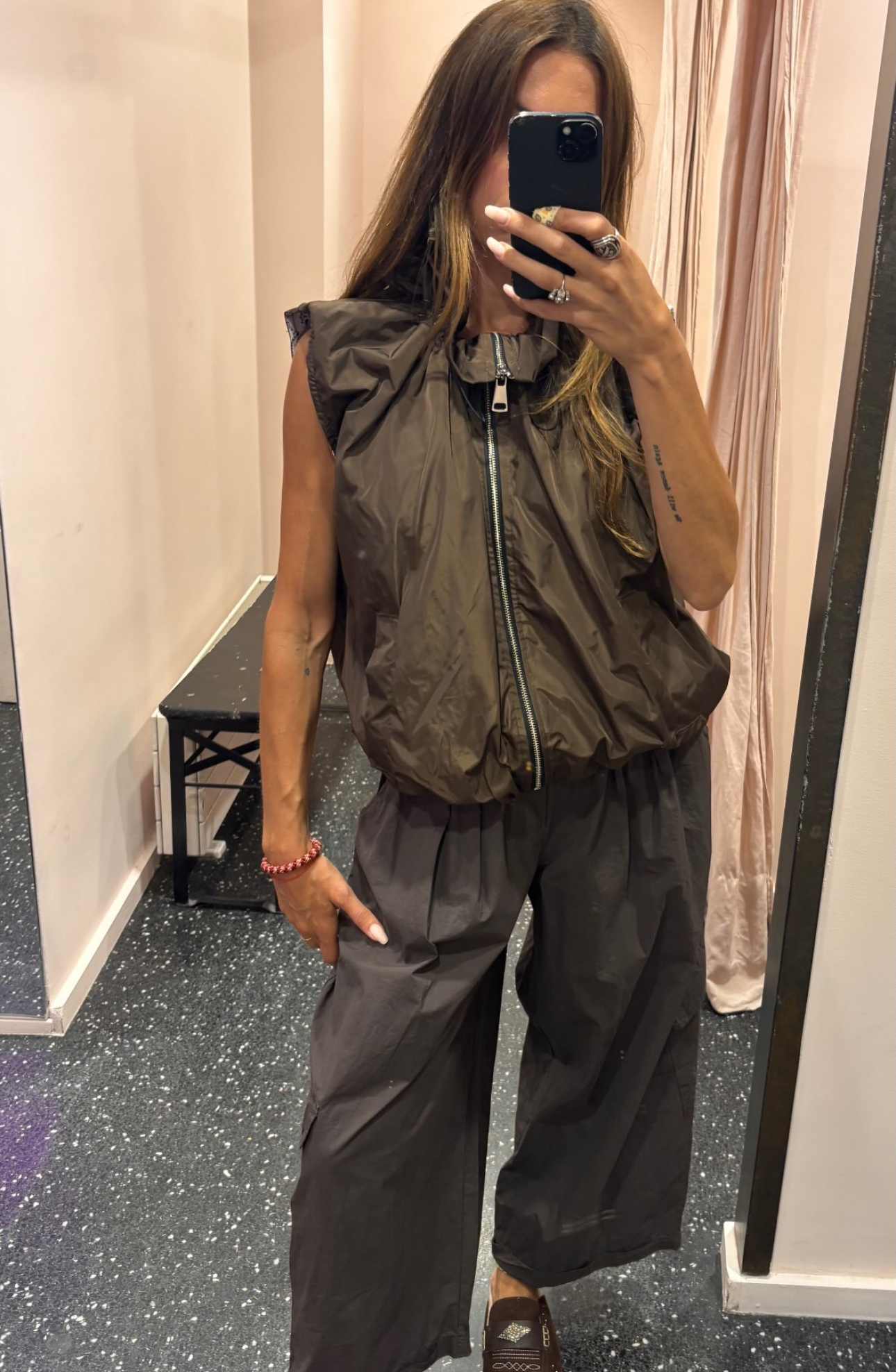 Gilet sans manches matelassé