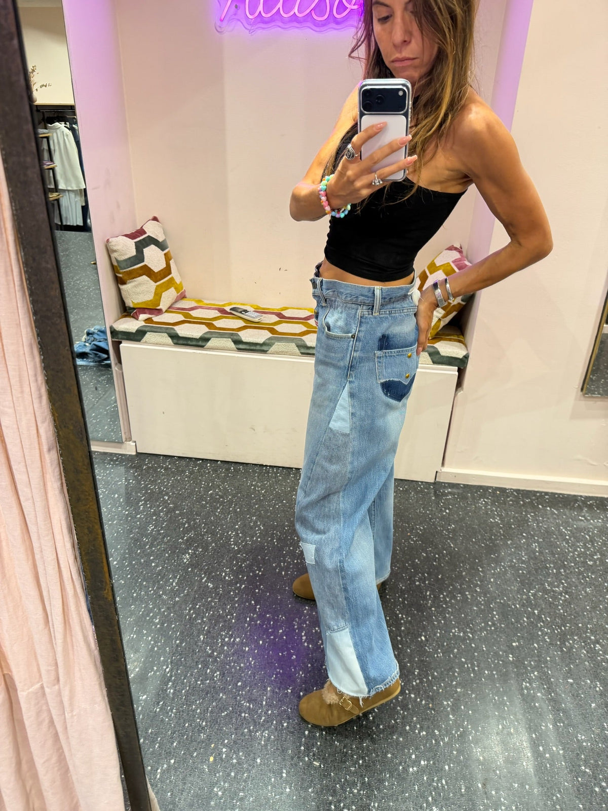 STUDIO HAS BEEN - Jeans upcyclés pièces uniques