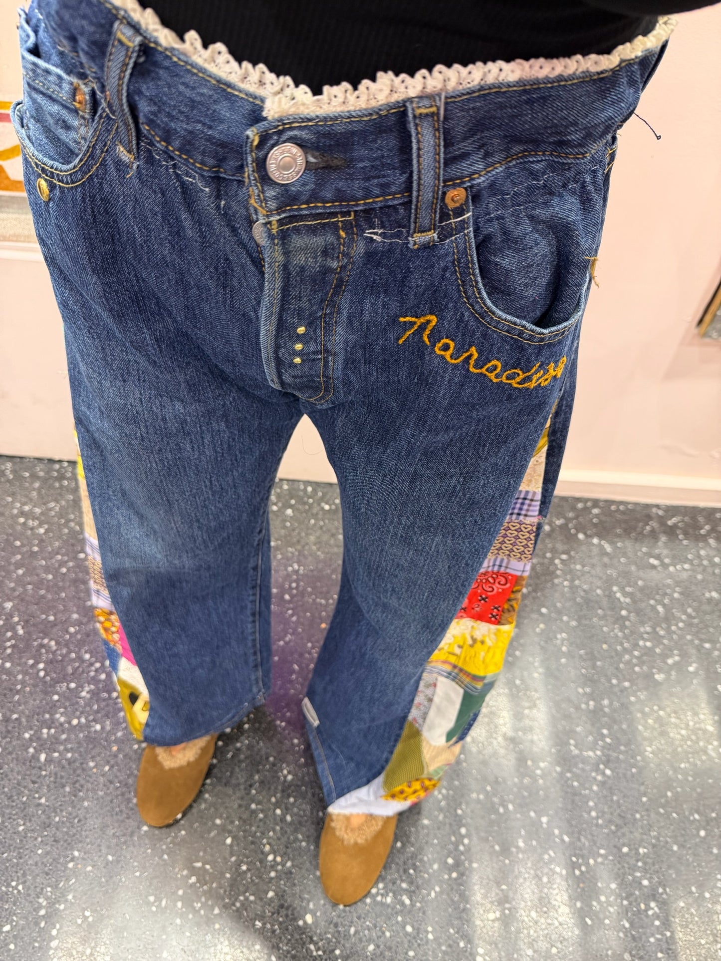 STUDIO HAS BEEN - Jeans upcyclés pièces uniques