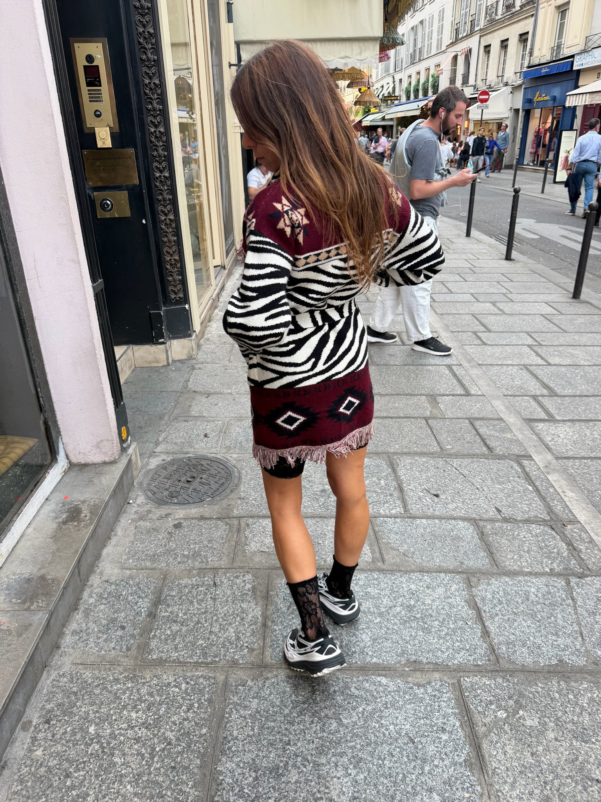 Gilet zèbre