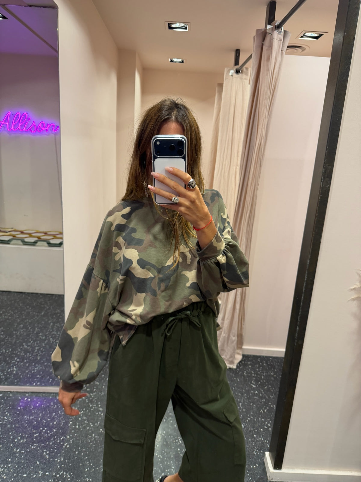 JOHANNA - sweat camo