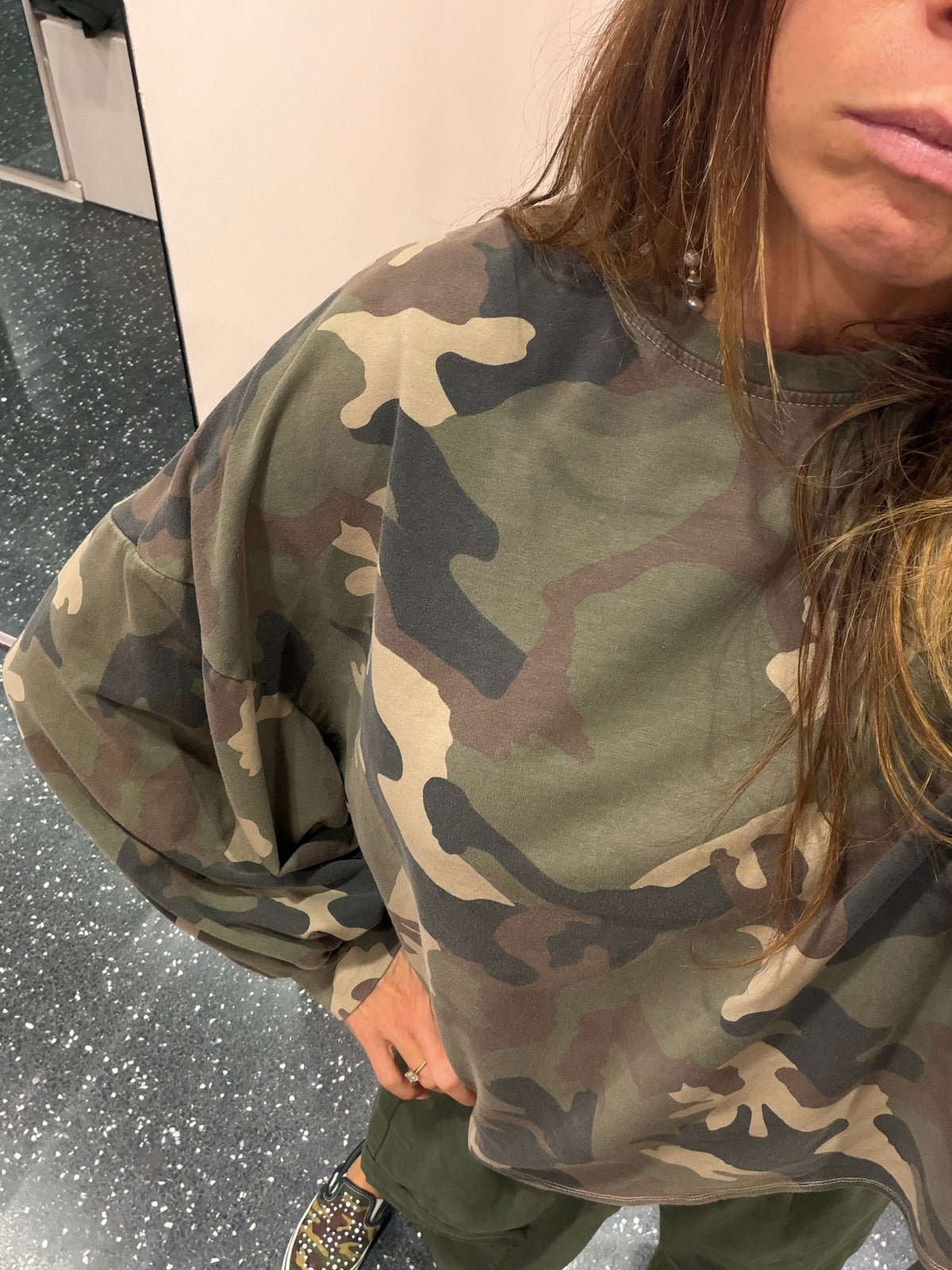 JOHANNA - sweat camo
