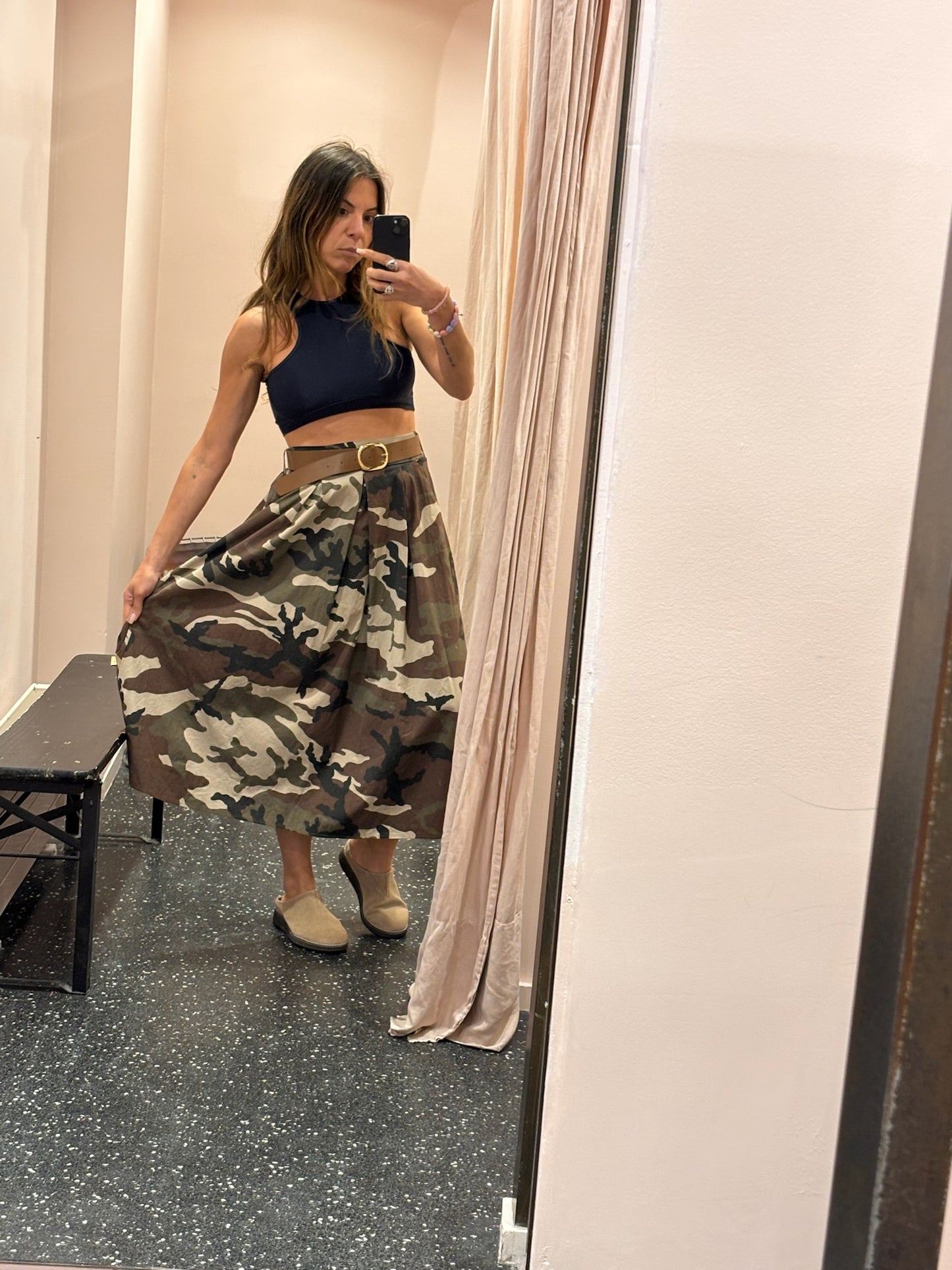 JOHANNA - Jupe camouflage