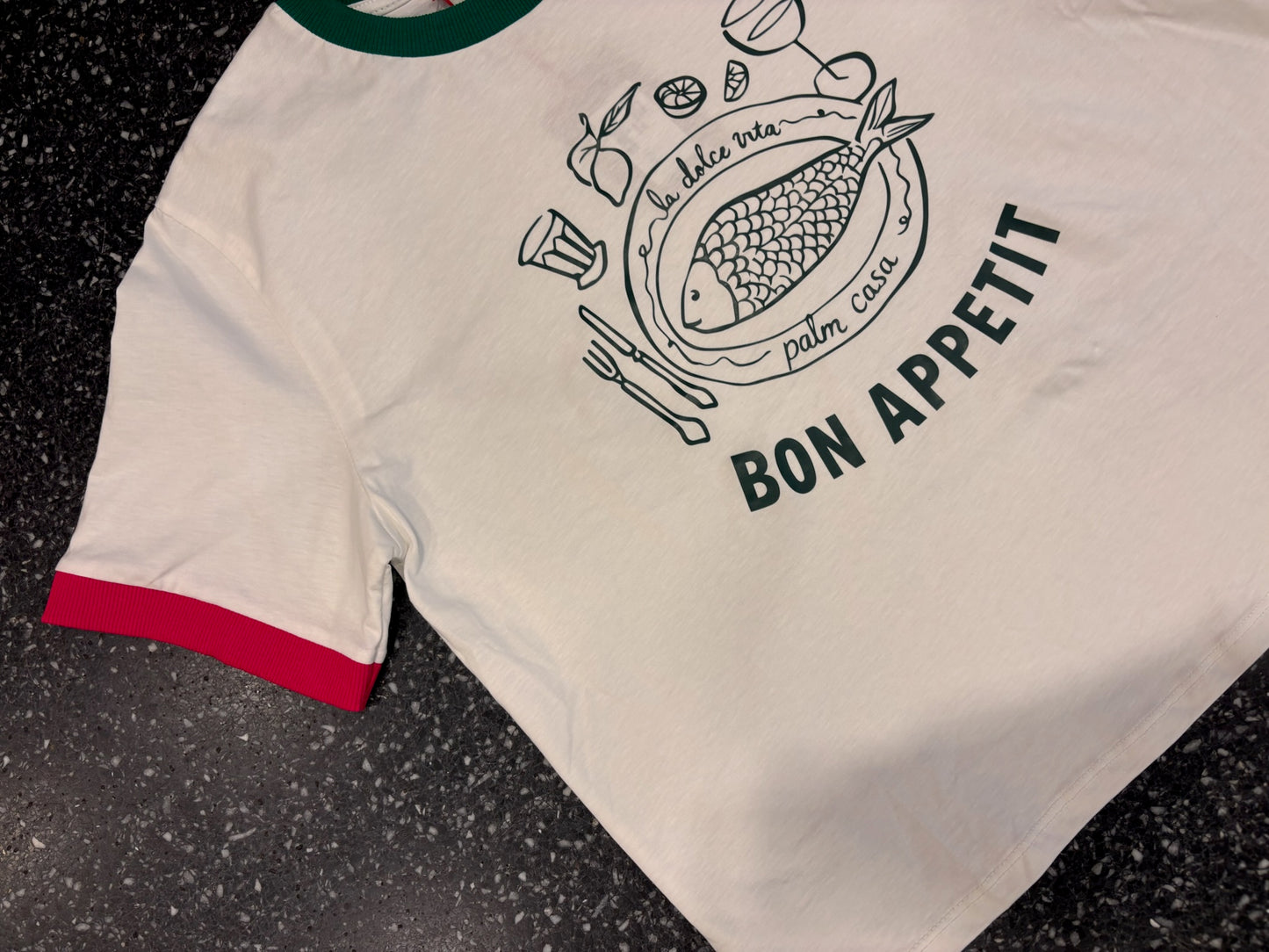 JOHANNA - t-shirt bon appétit