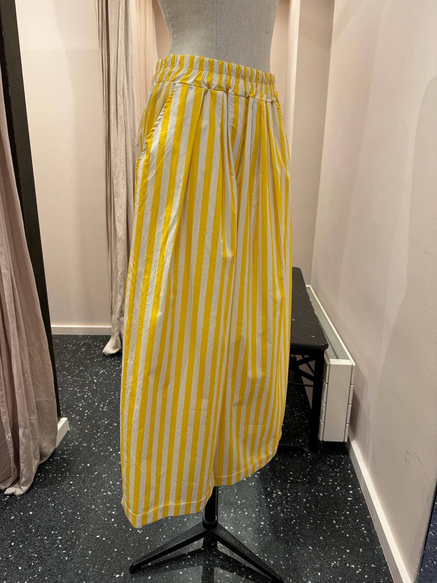 JOHANNA - Pantalon rayé bicolore