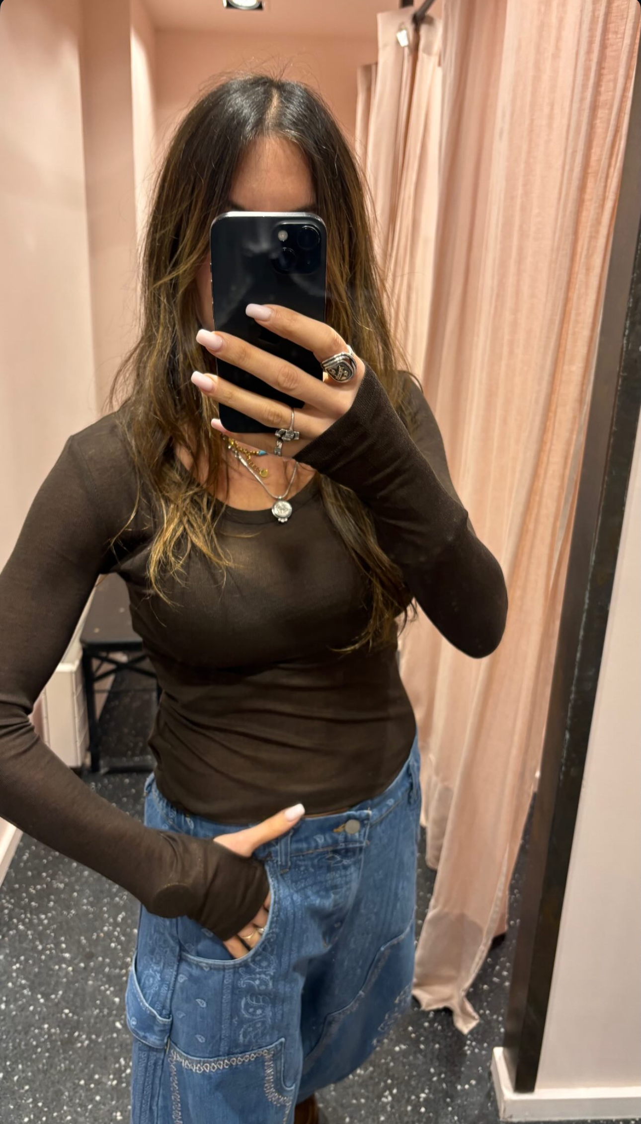 T-shirt mitaines bleu, gris, écru ou marron