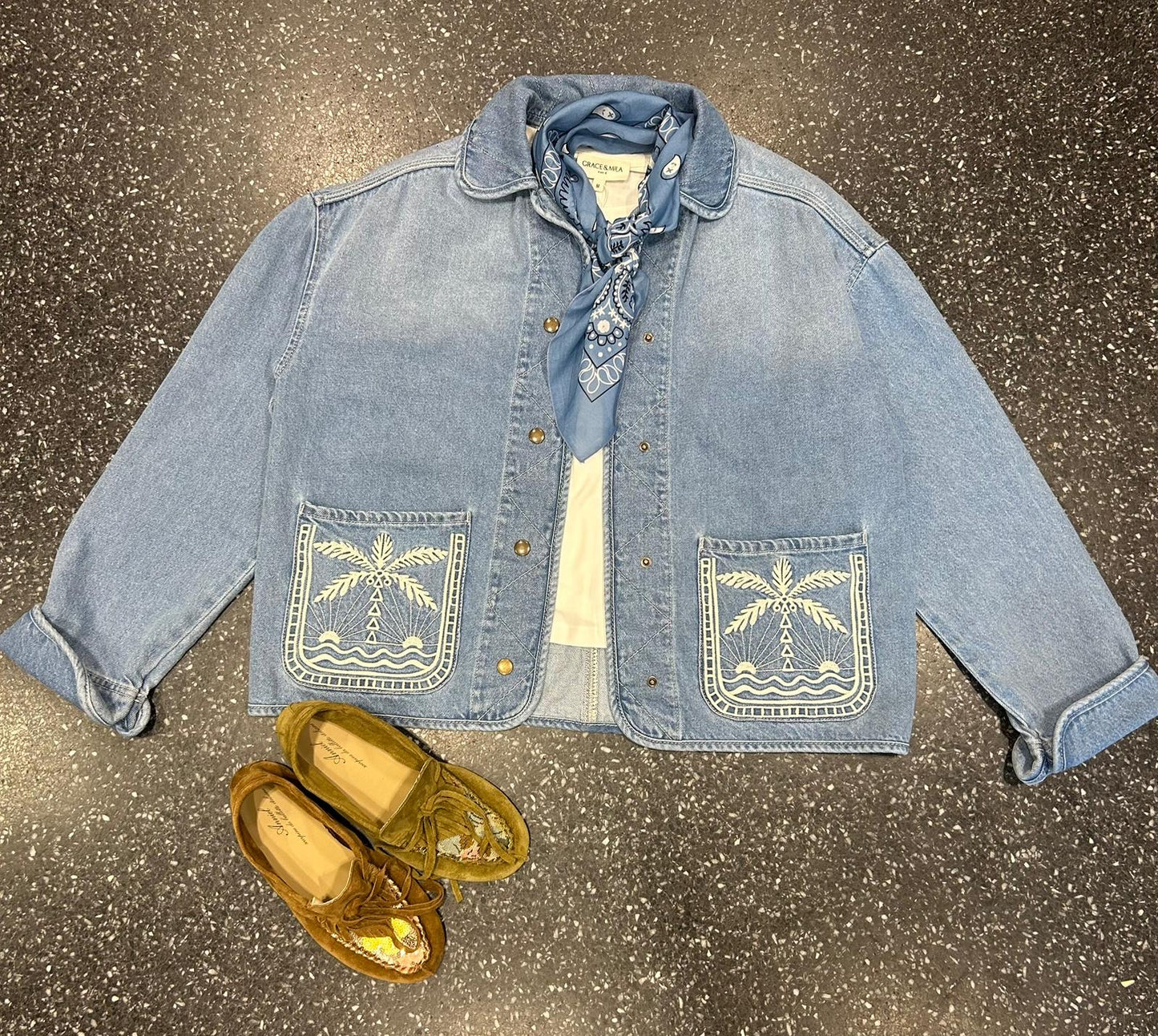 TINSELS – Elvis veste en jean