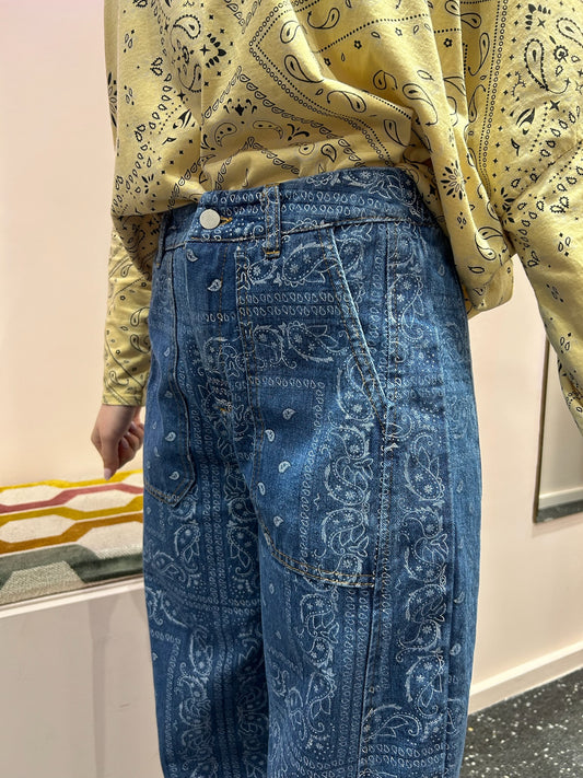 Denim bandana