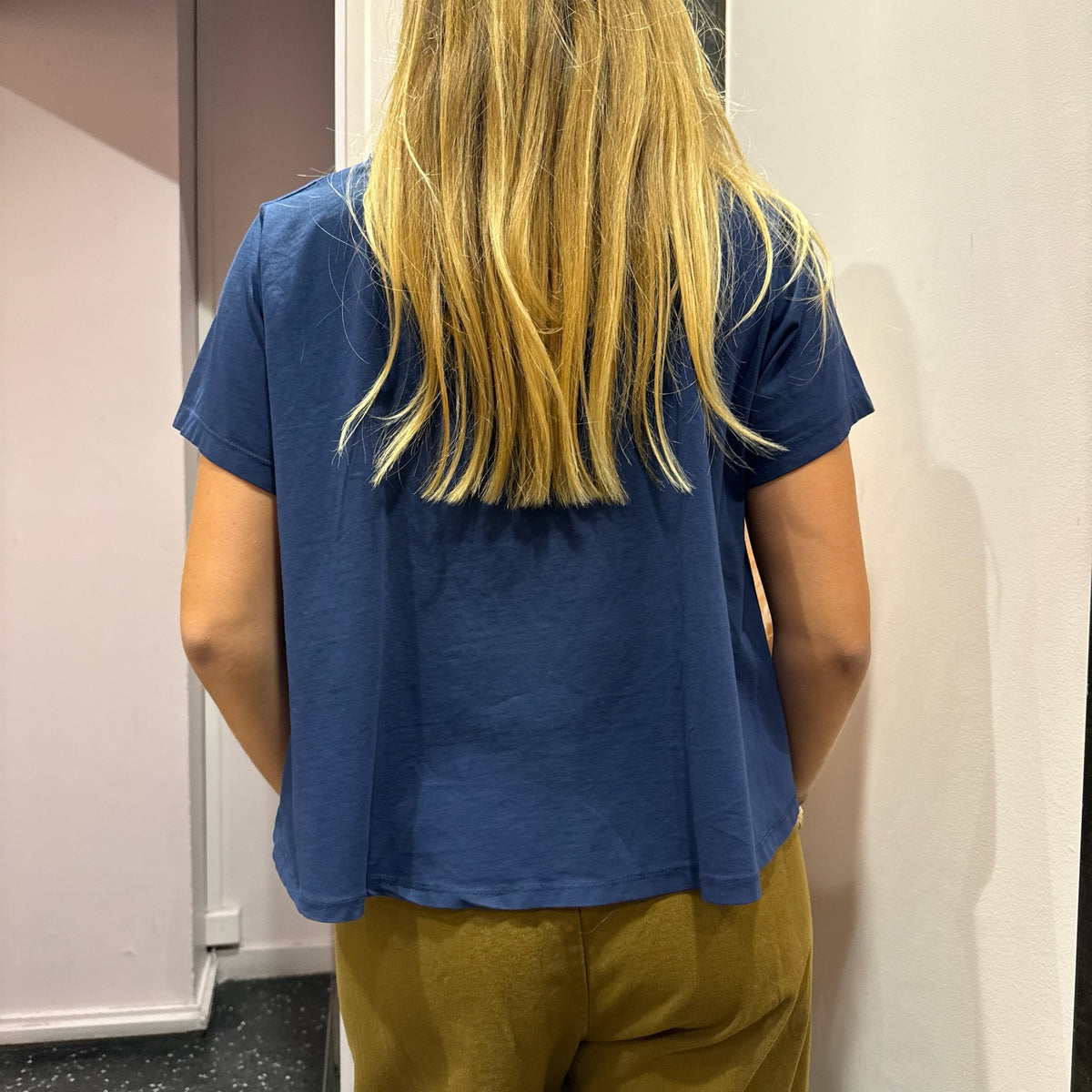 JOHANNA - T-shirt manches courtes évasé