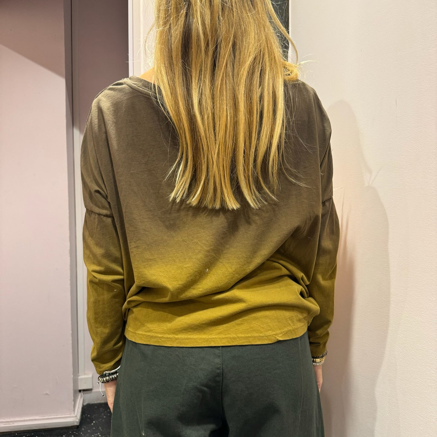 JOHANNA-T-shirt Tie & Dye manches longues