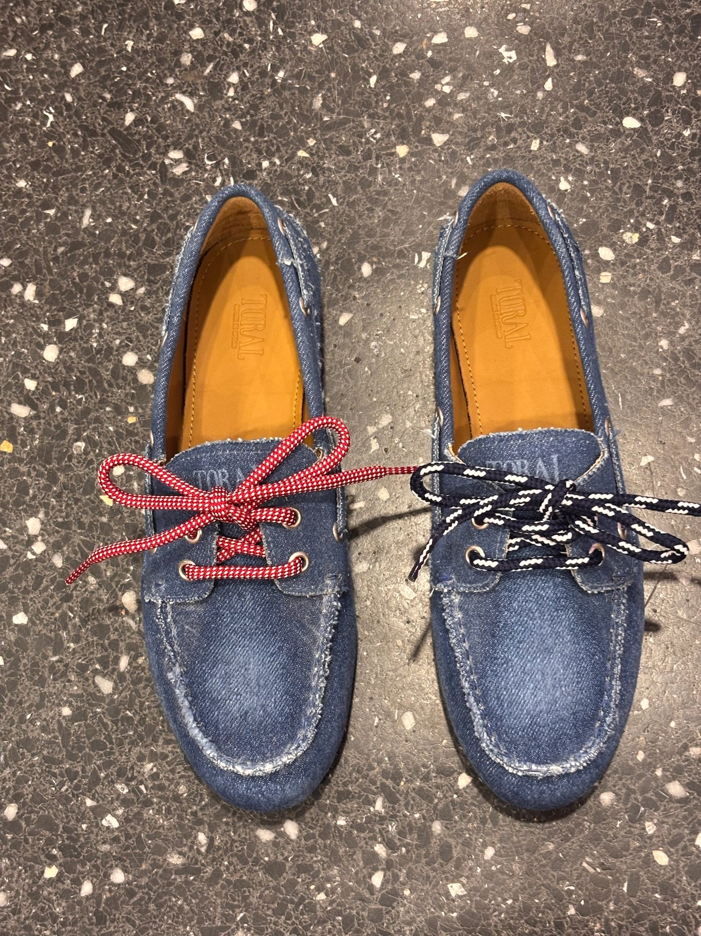 TORAL - mocassins denim