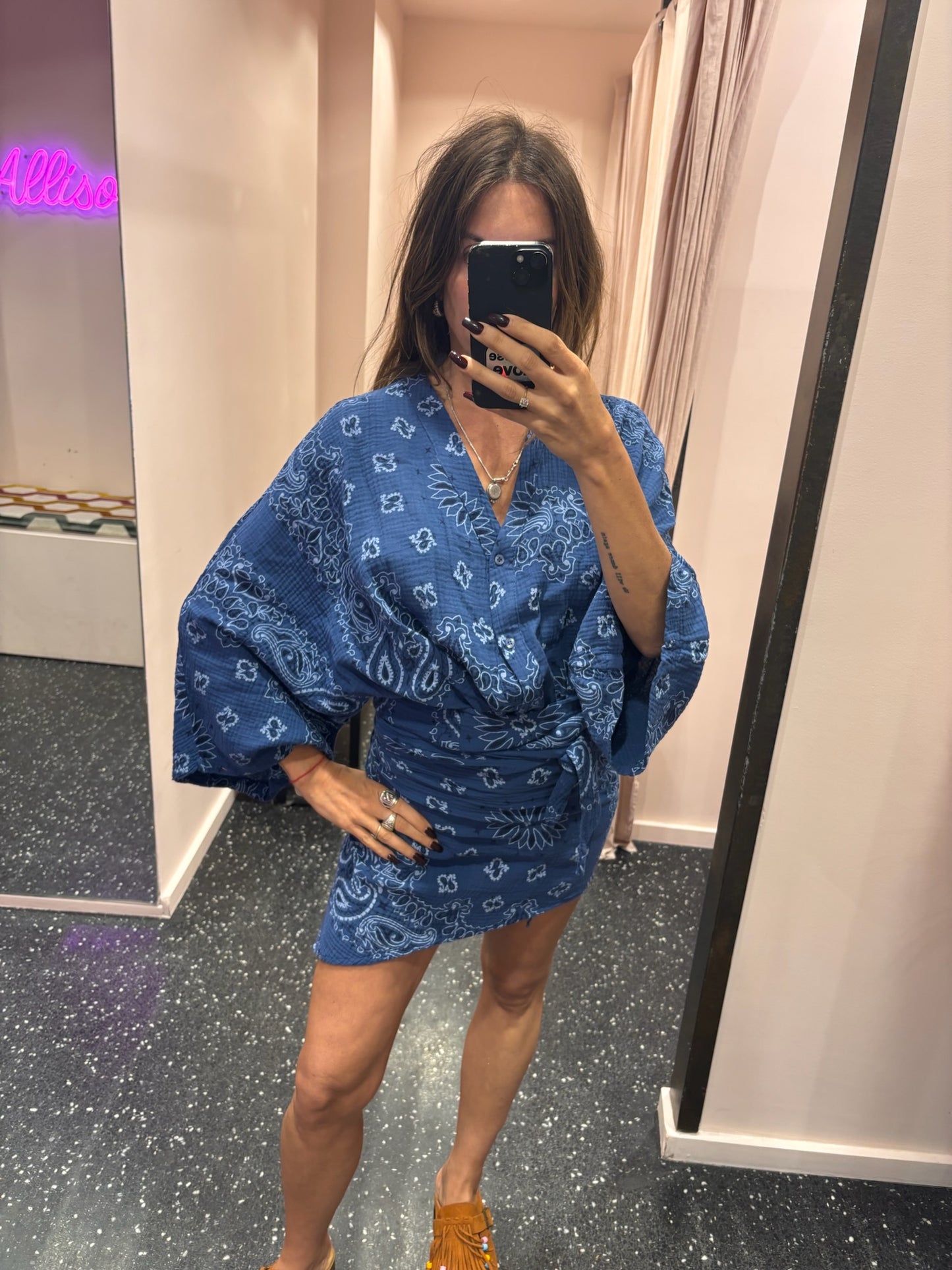 THE CORNER - Robe bandana