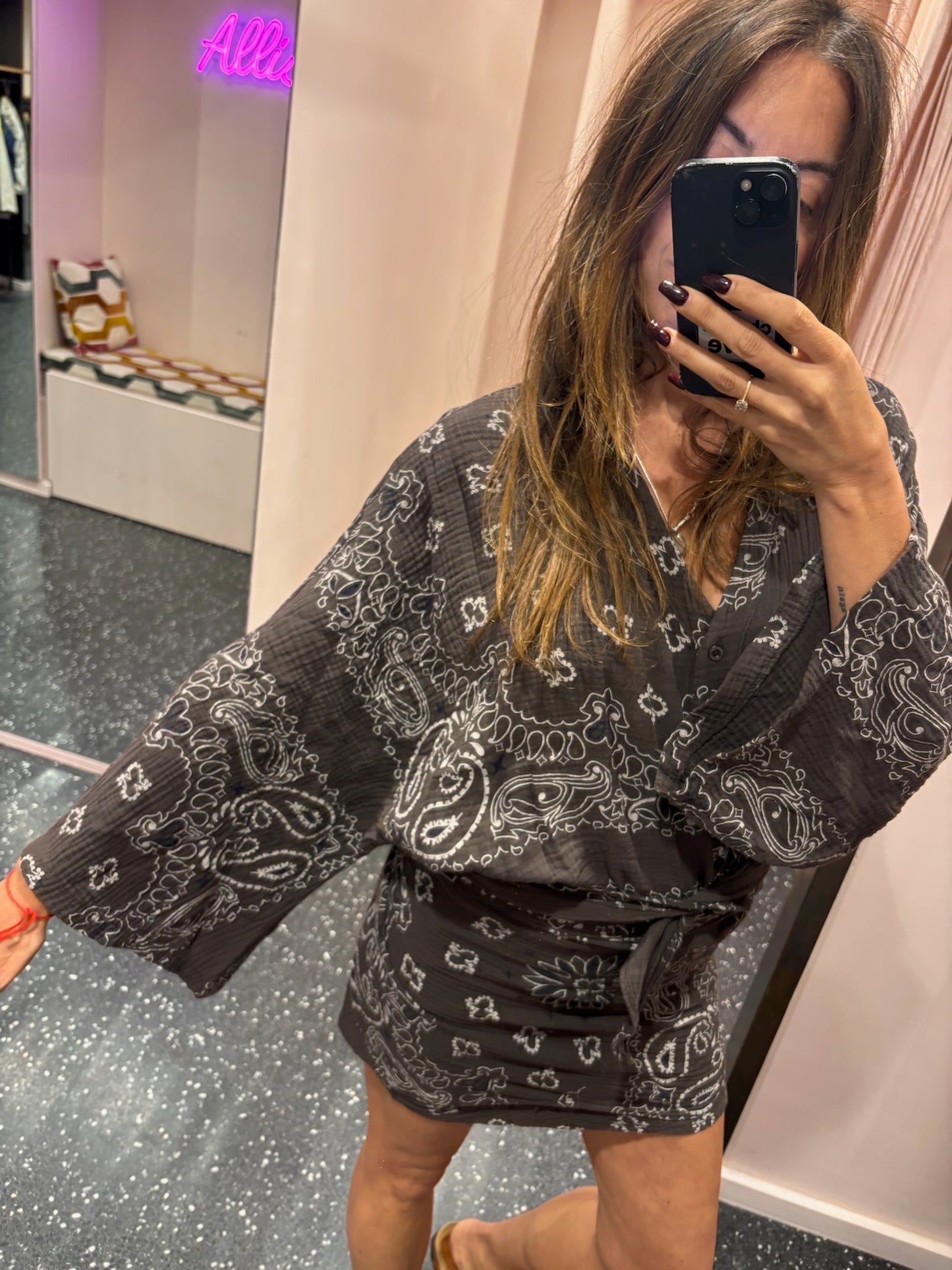 THE CORNER - Robe bandana