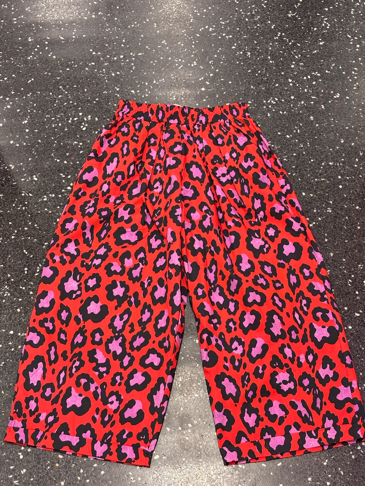 JOHANNA - Pantalon léopard