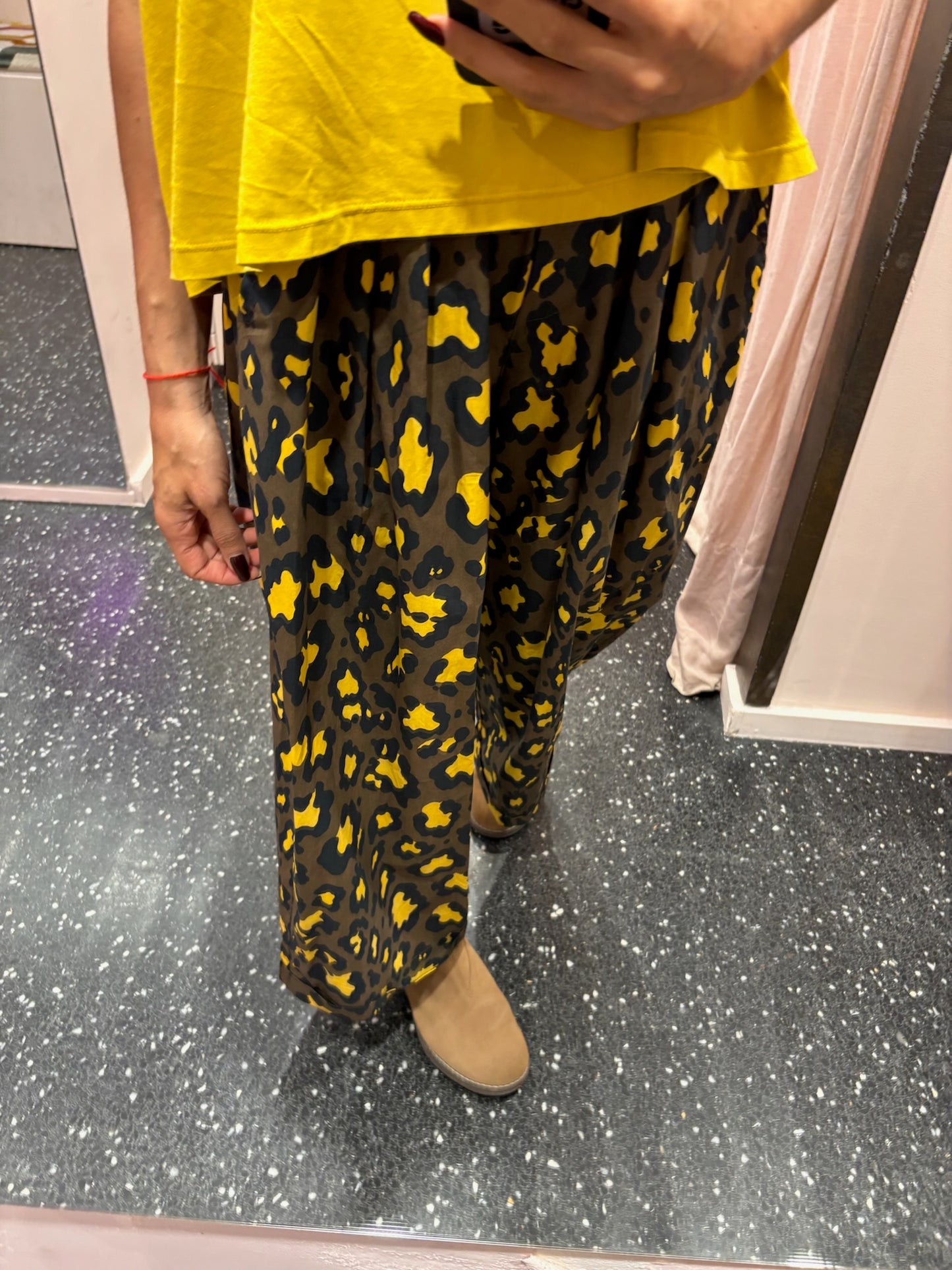 JOHANNA - Pantalon léopard