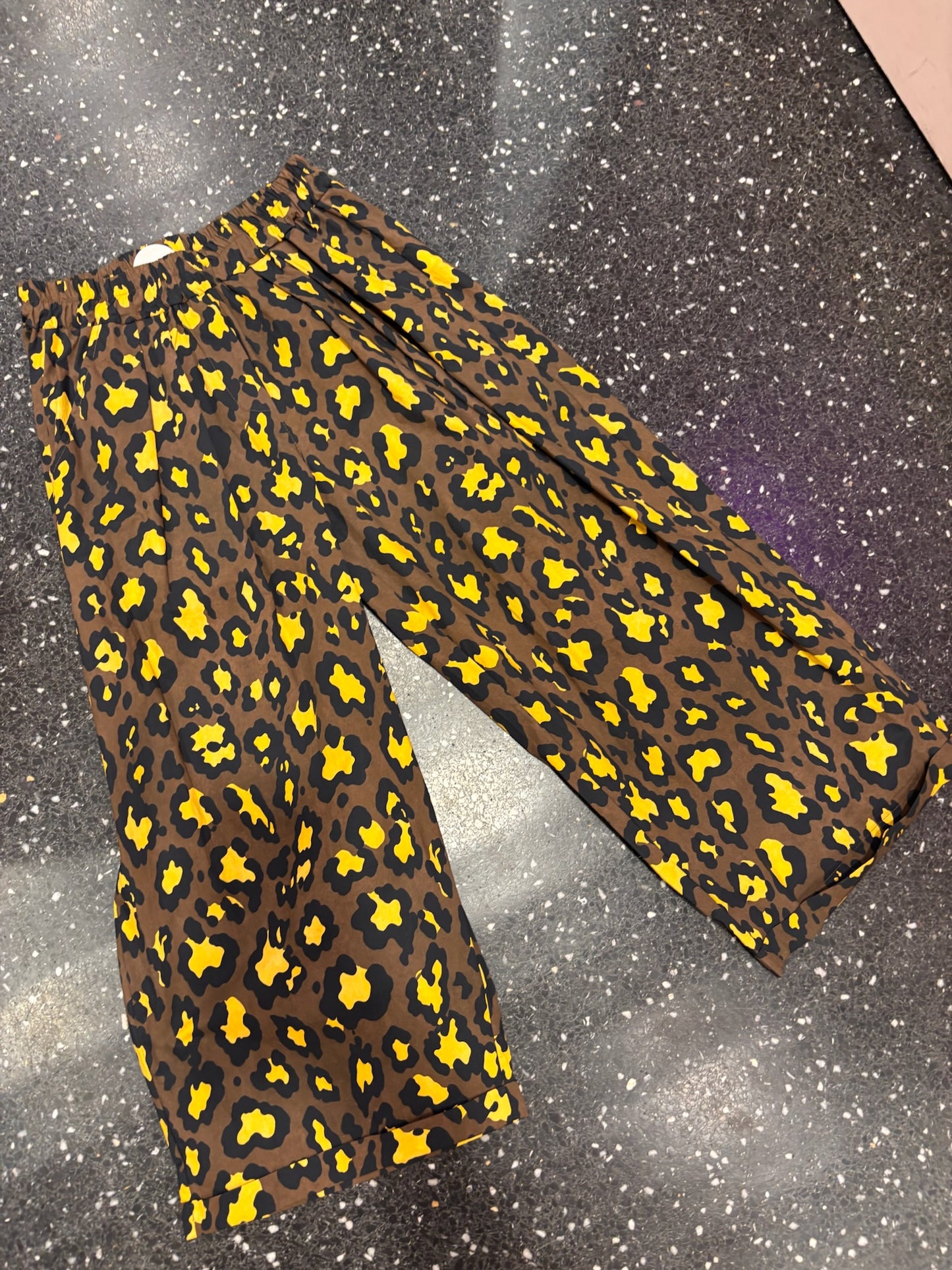 JOHANNA - Pantalon léopard