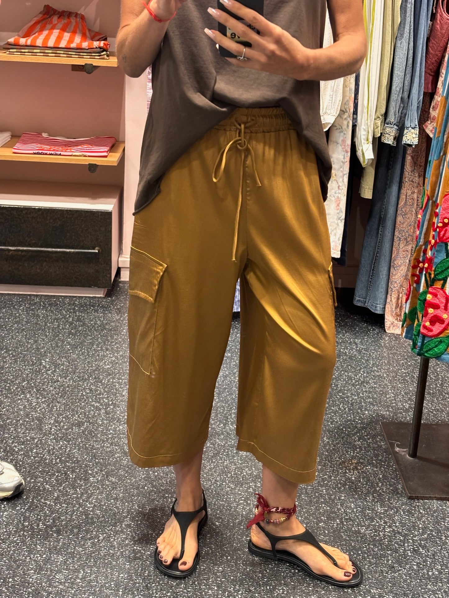 JOHANNA - Bermuda satin