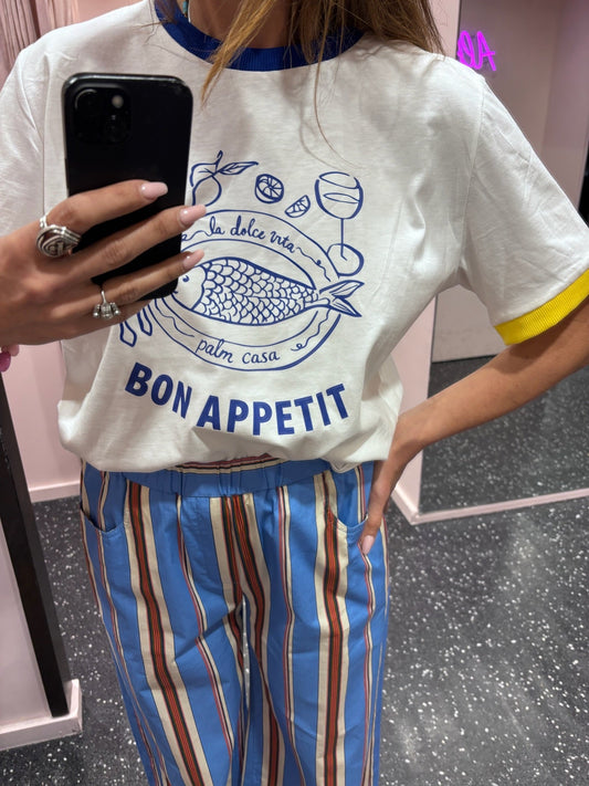 JOHANNA - t-shirt bon appétit