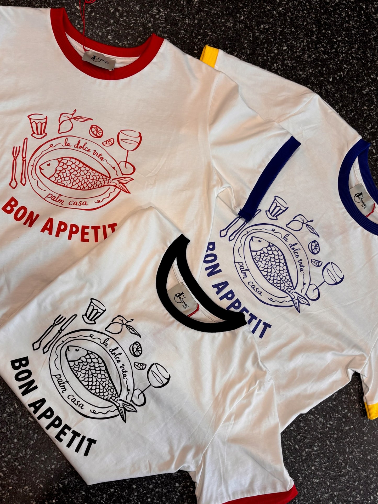 JOHANNA - t-shirt bon appétit