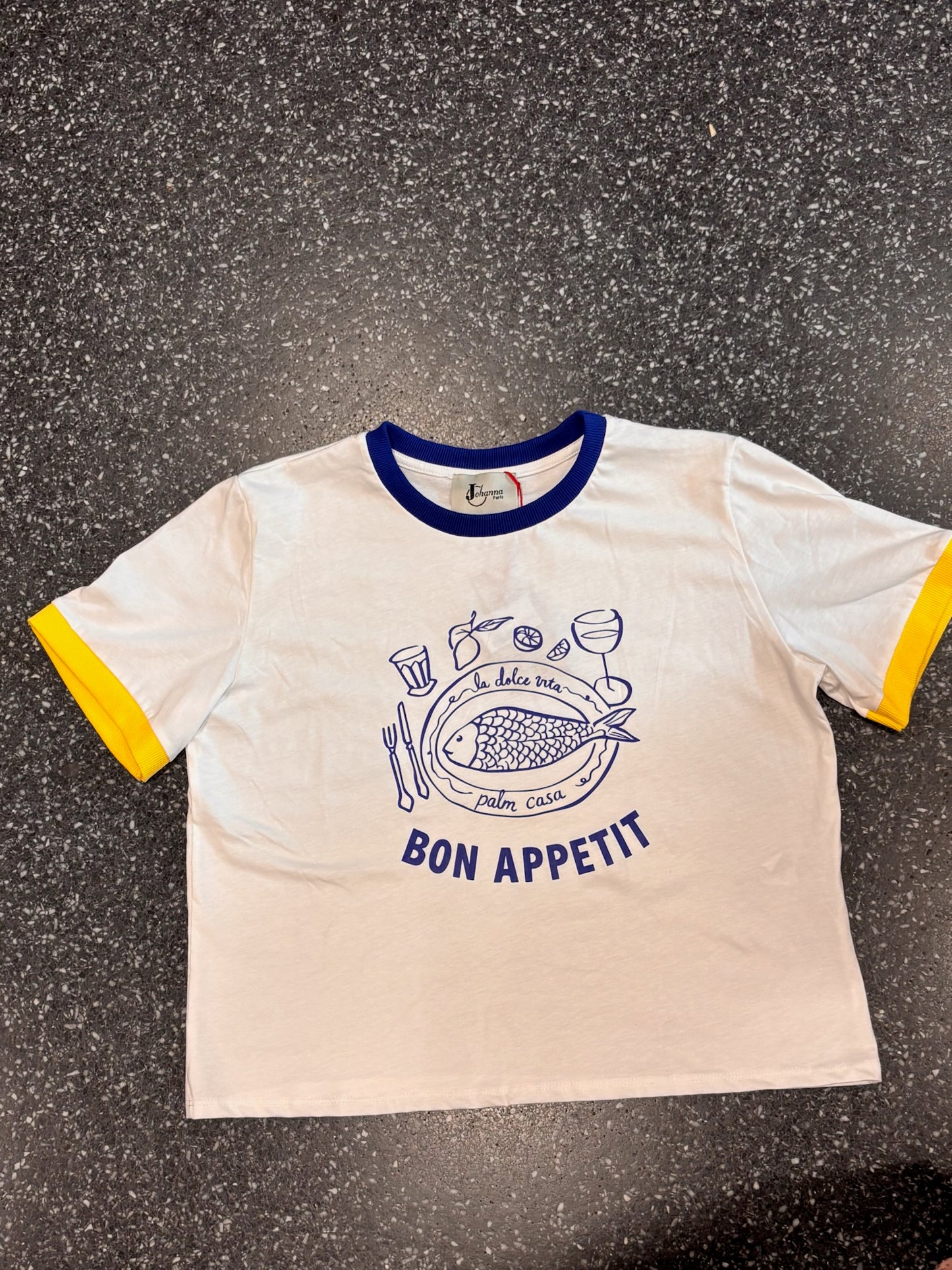 JOHANNA - t-shirt bon appétit