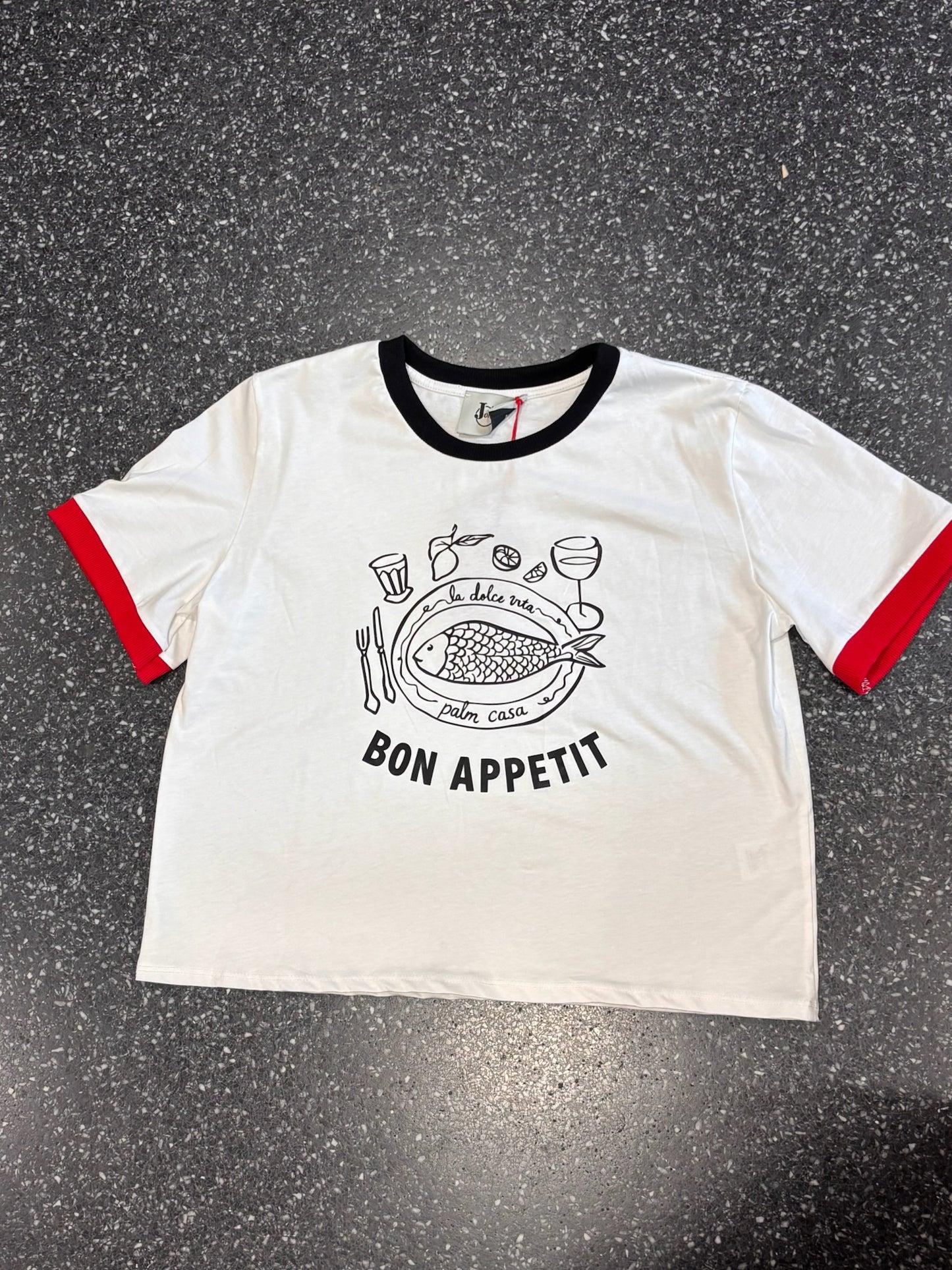JOHANNA - t-shirt bon appétit