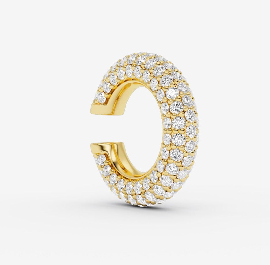 Bague d’oreille chunky Diamond