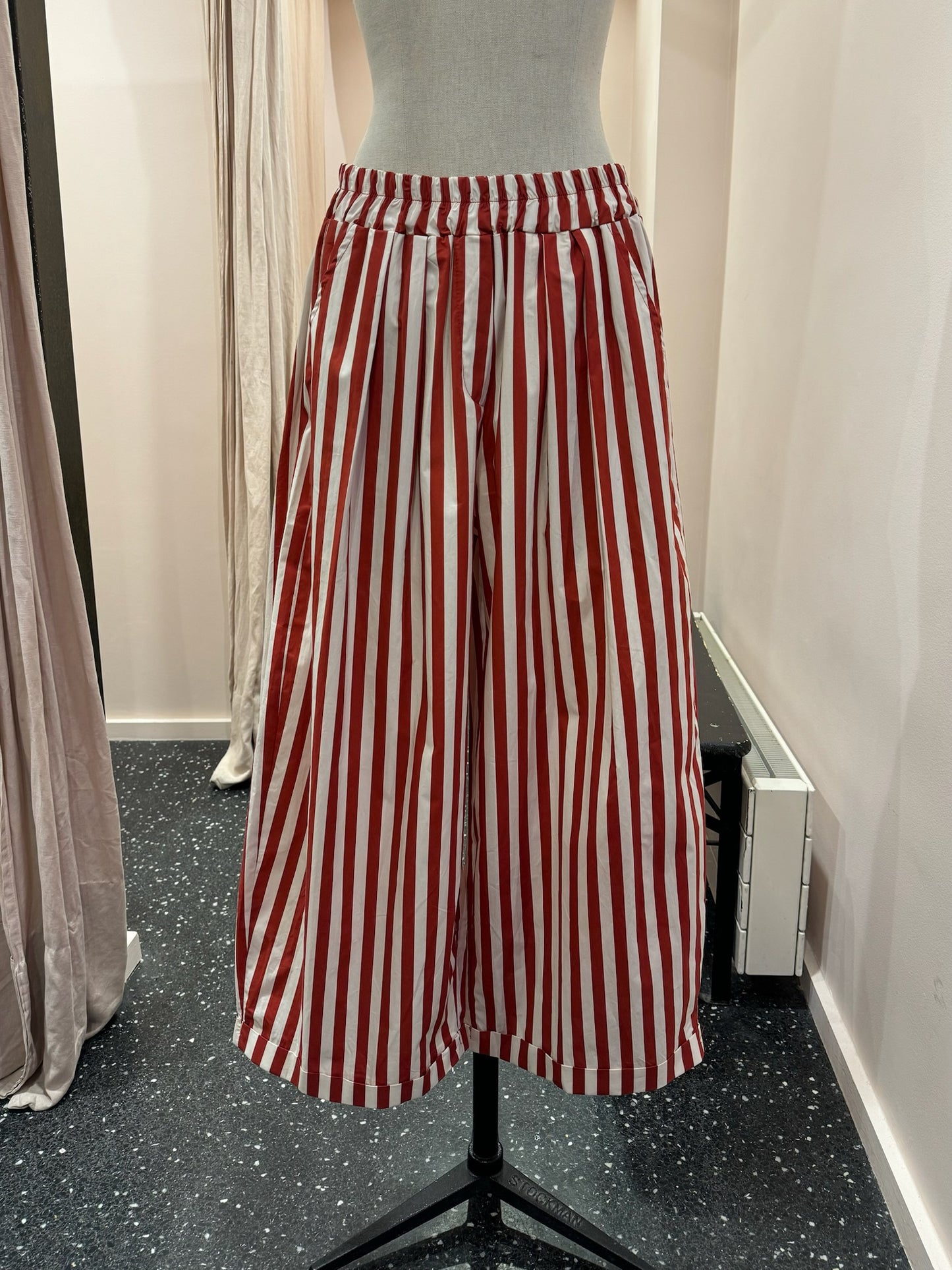 JOHANNA - Pantalon rayé bicolore