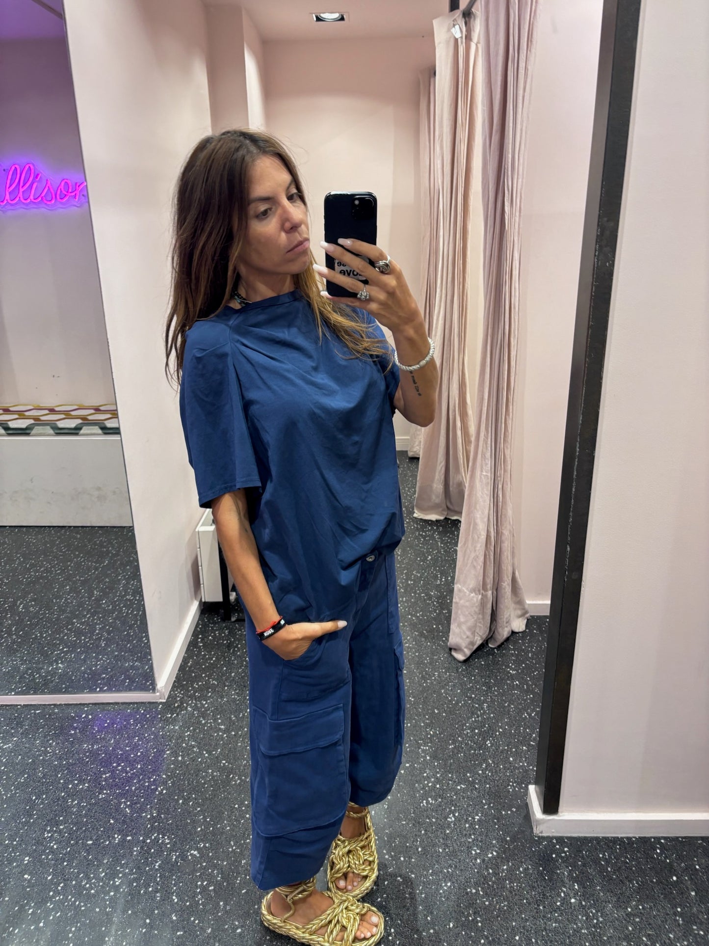 JOHANNA - t-shirt manche froncée