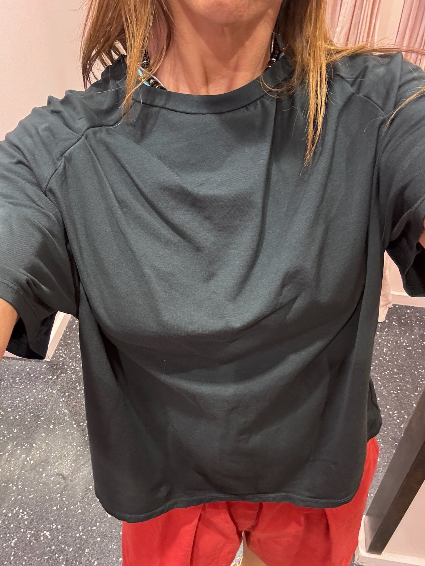 JOHANNA - t-shirt manche froncée