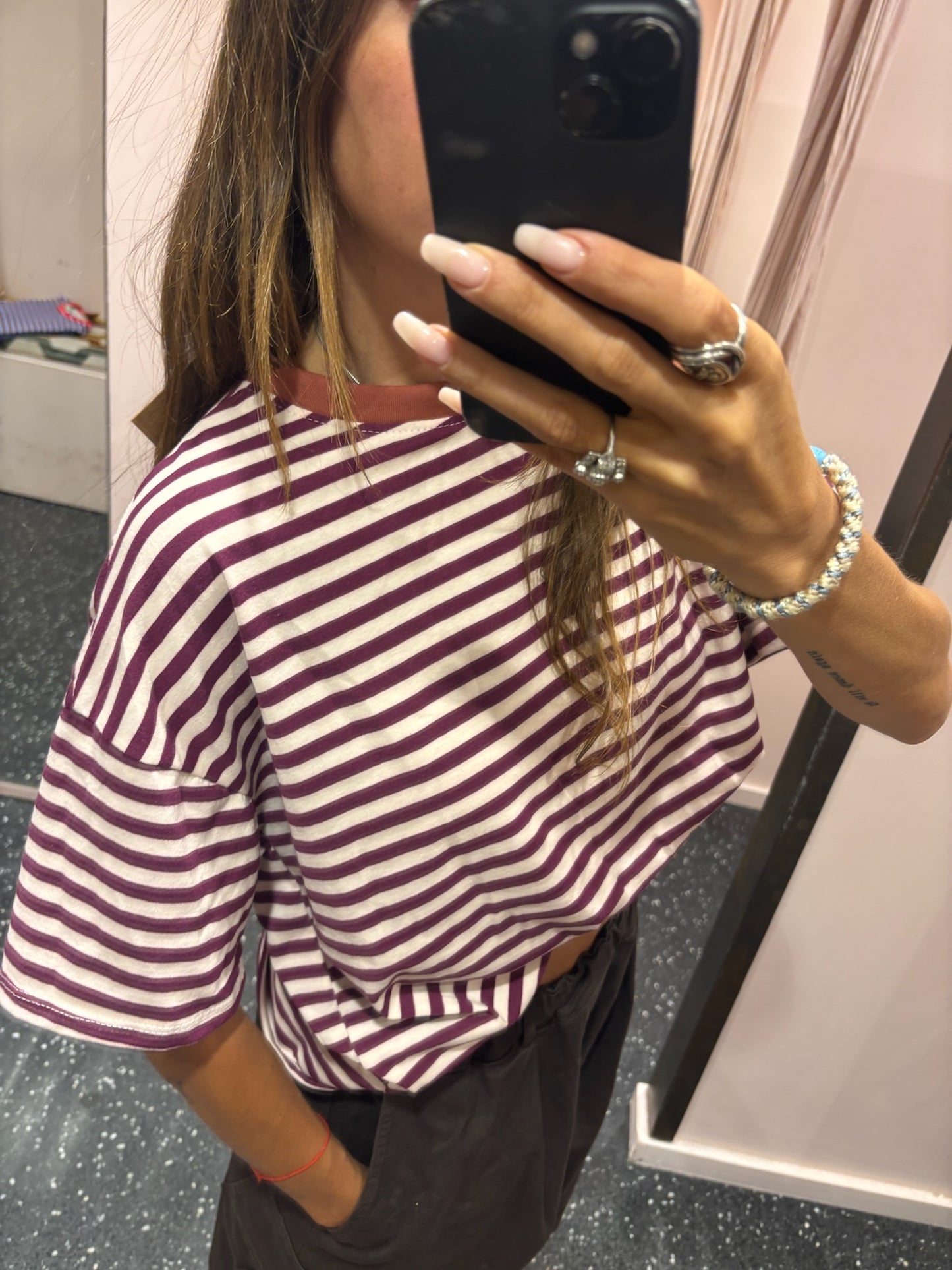 JOHANNA- marinière manches courtes