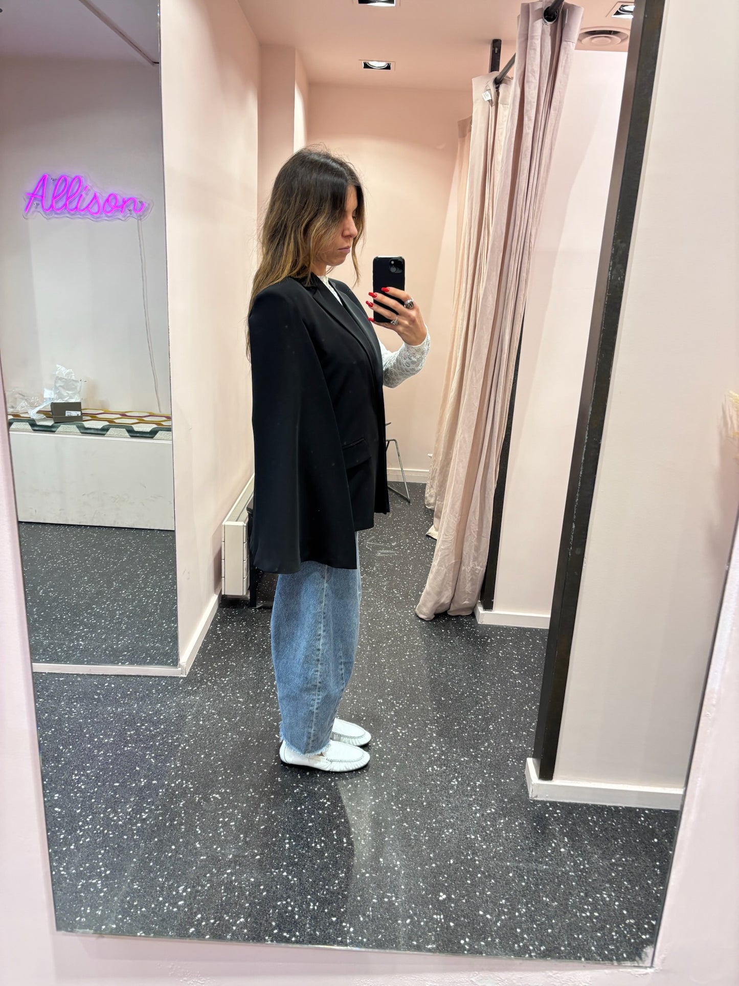 IMPERIAL DIXIE  – Veste cape noire ou blanche