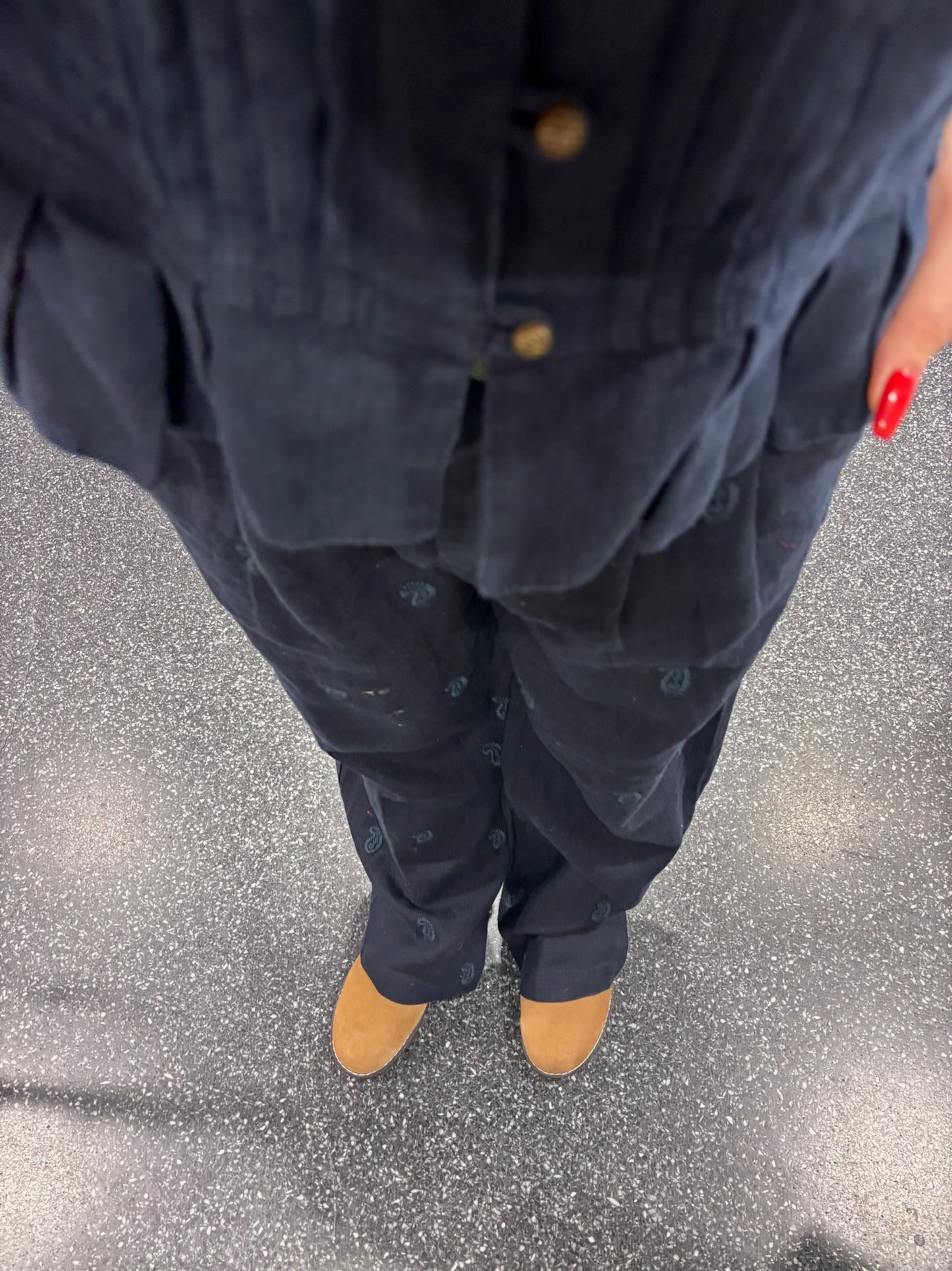 MAISON HÔTEL - Pantalon Otto “Night Blue”