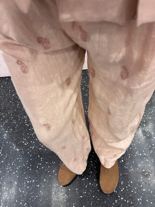 MAISON HÔTEL - Pantalon Degas “Antique blush”